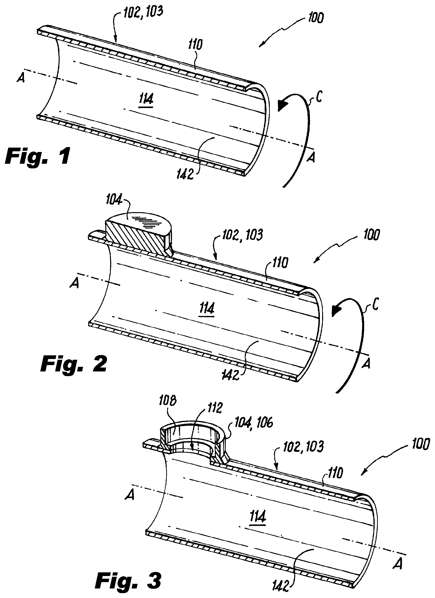Patent US12157178 Figure 1 – Material deposition for fluid injectors