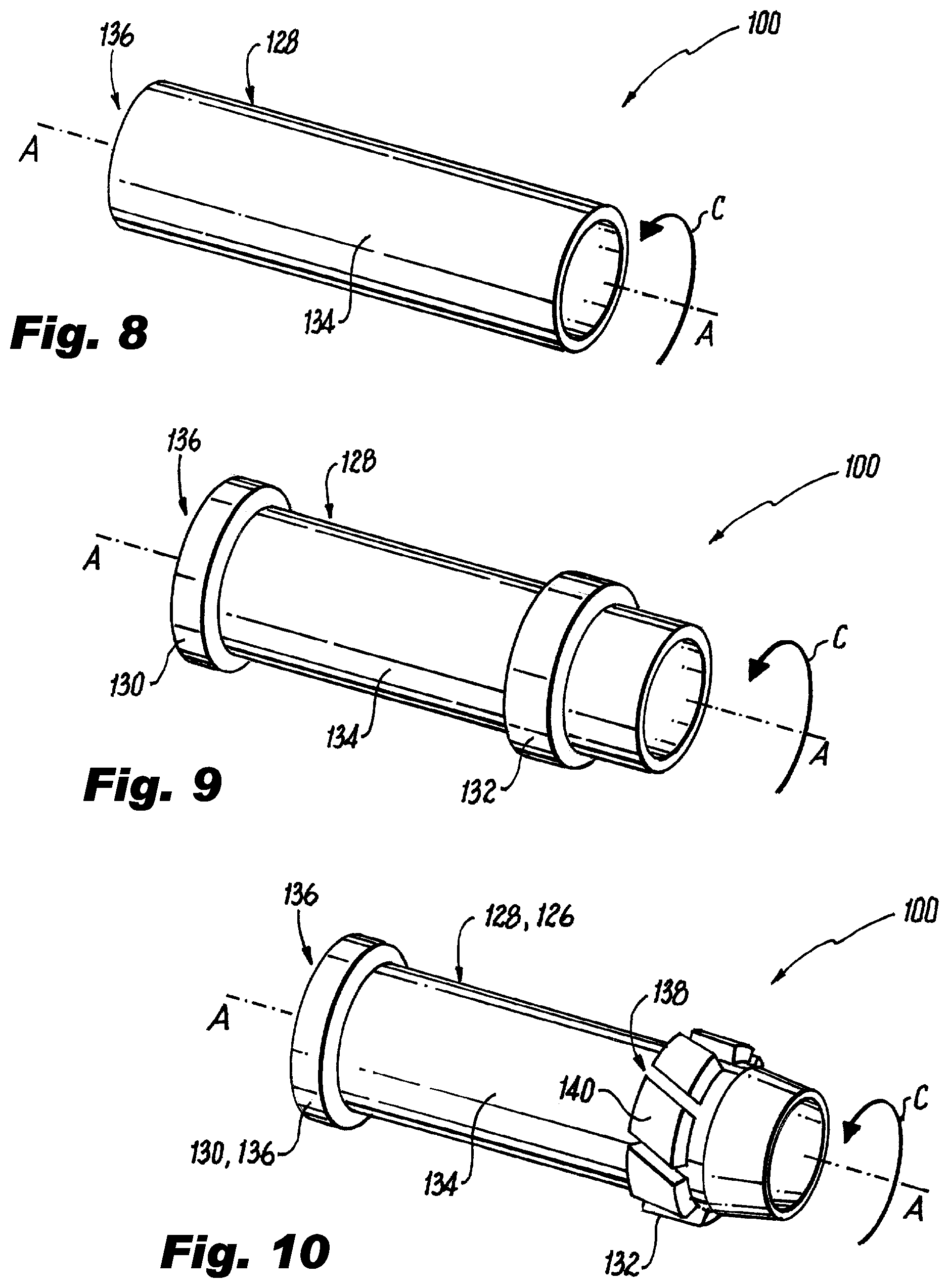 Patent US12157178 Figure 4 – Material deposition for fluid injectors