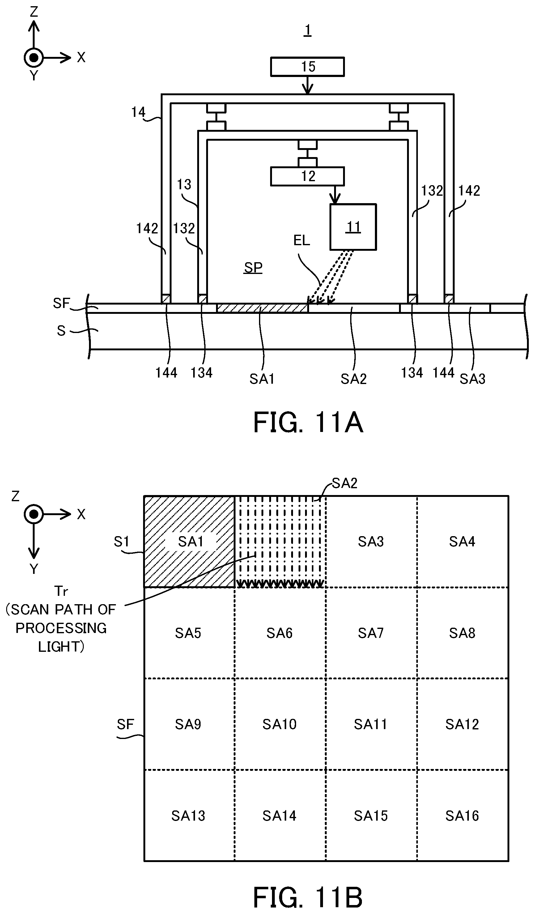 Patent US12157184 Figure 10 – Processing apparatus, and manufacturing method of movable body