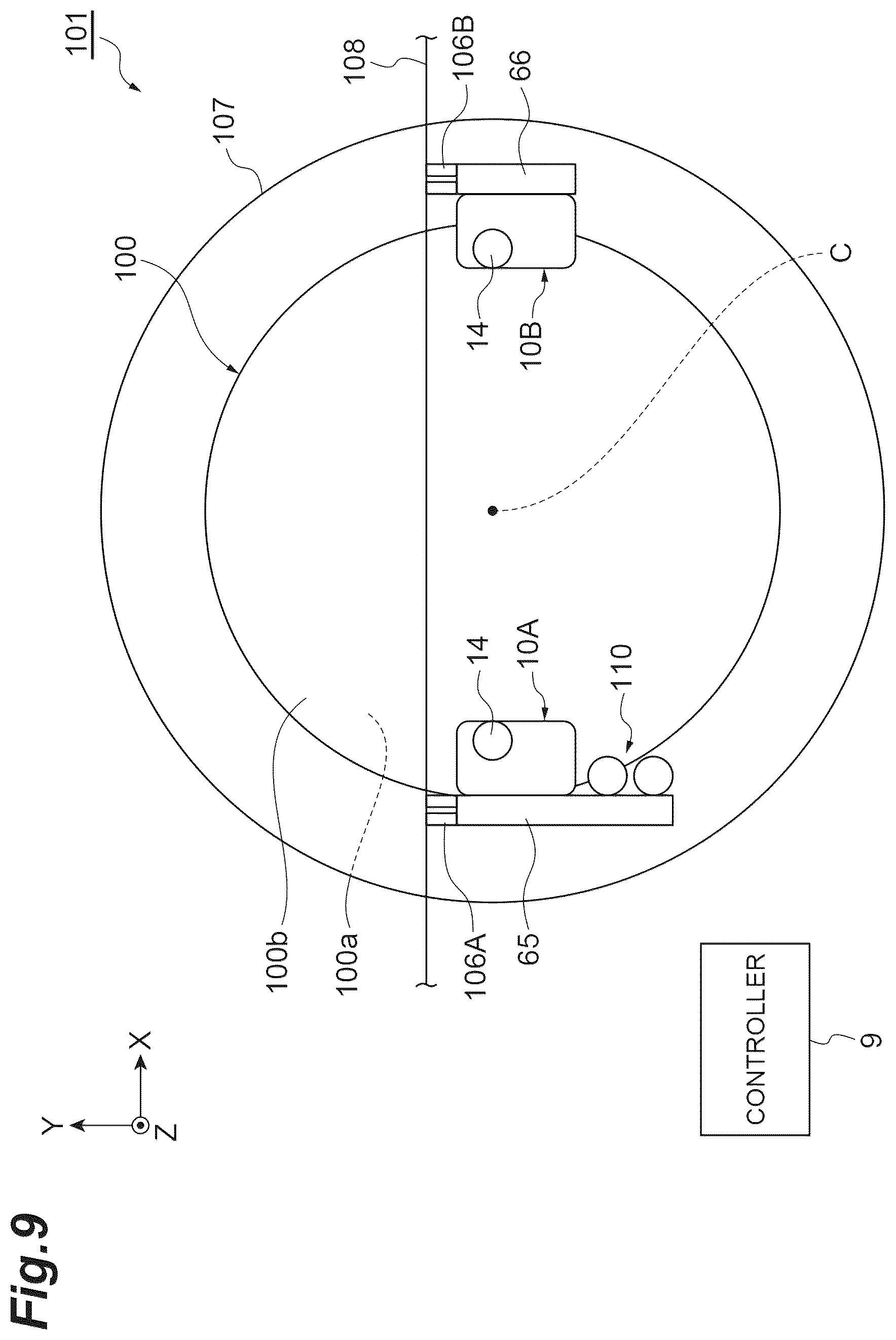 Patent US12157187 Figure 9 – Laser machining device