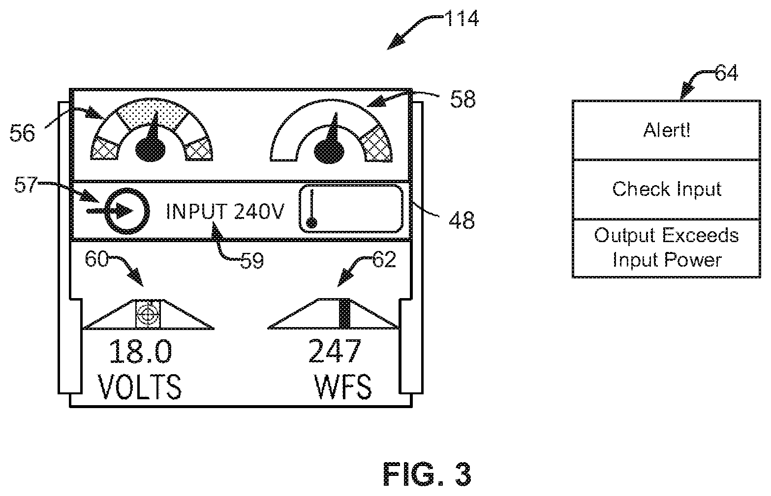 Patent US12157190 Figure 5 – Input power user interfaces for welding power supplies