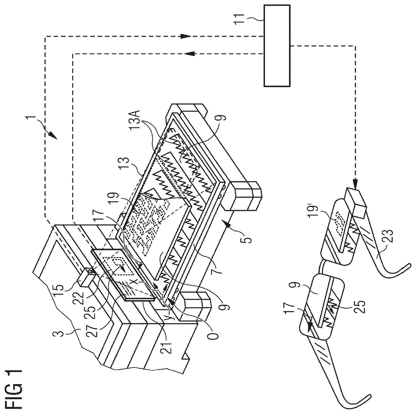 Patent US12157196 Figure 1 – Method for loading a panel depositing device of a flatbed machine tool and flatbed machine tool