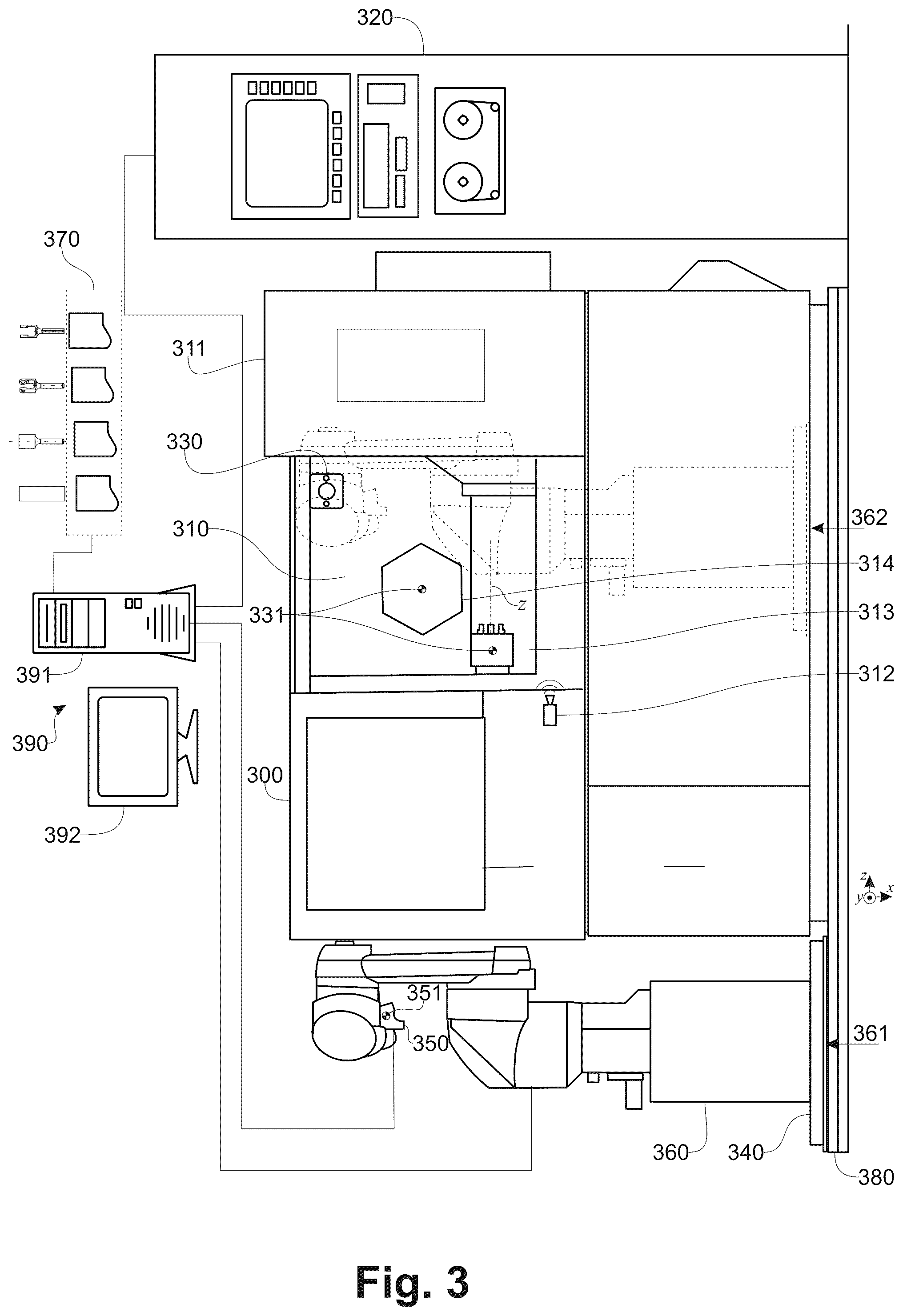 Patent US12157197 Figure 3 – Method and device for controlling a workpiece during its manufacturing