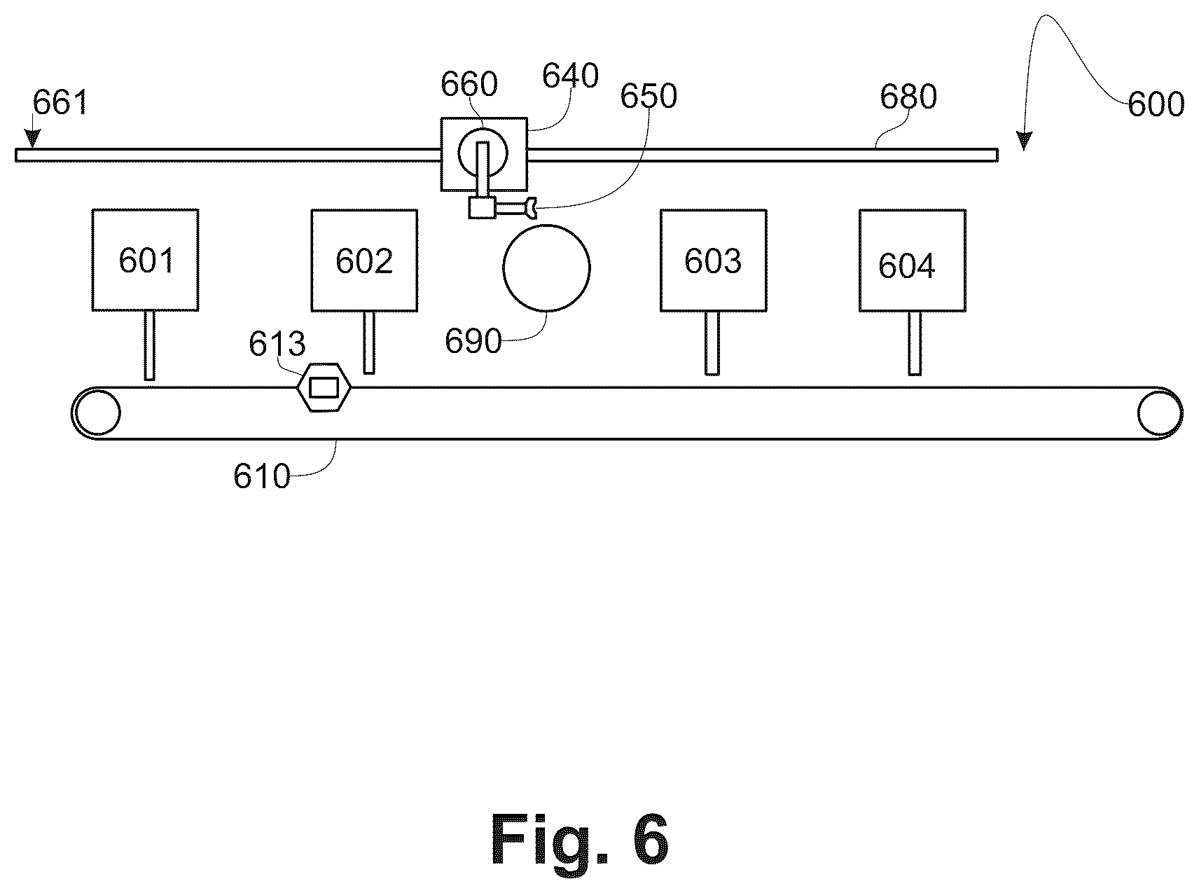Patent US12157197 Figure 6 – Method and device for controlling a workpiece during its manufacturing