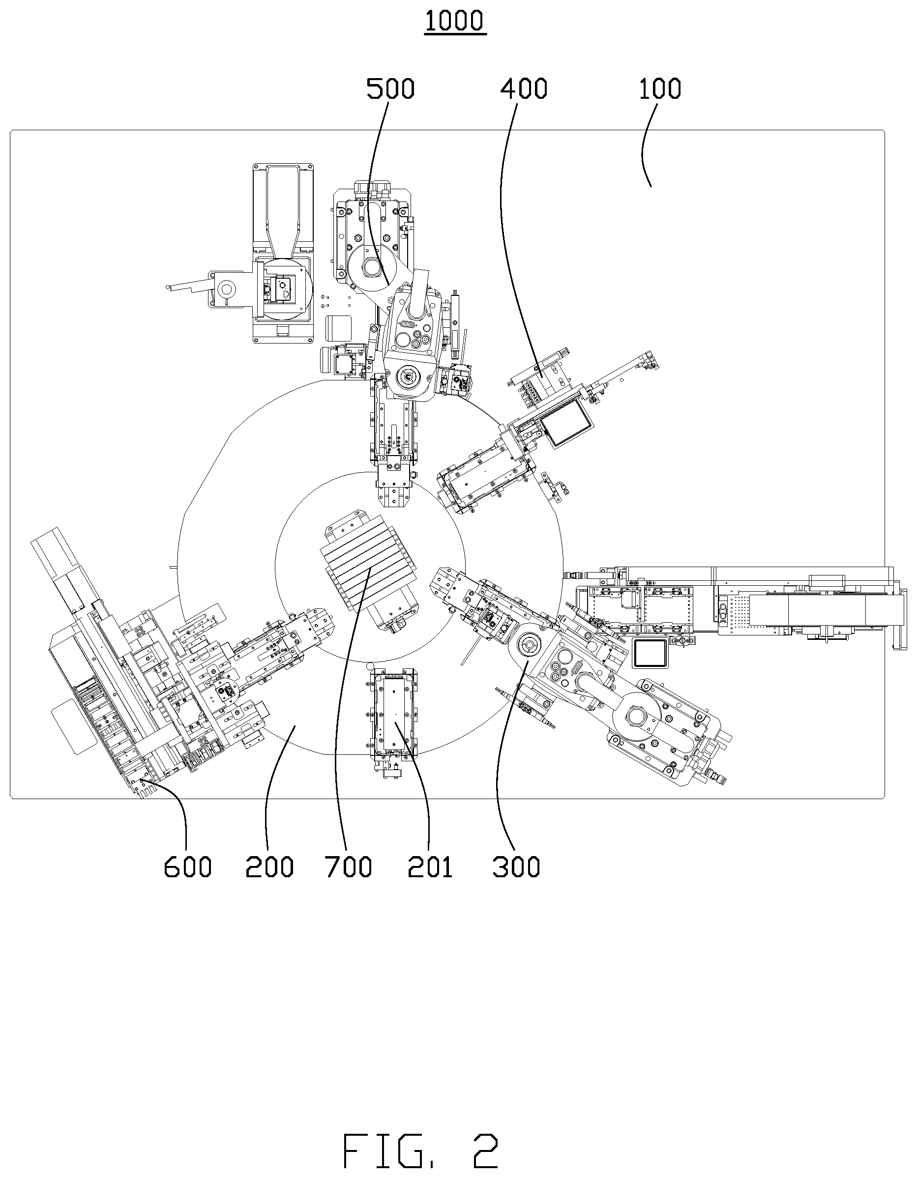 Patent US12157198 Figure 2 – Assembling equipment