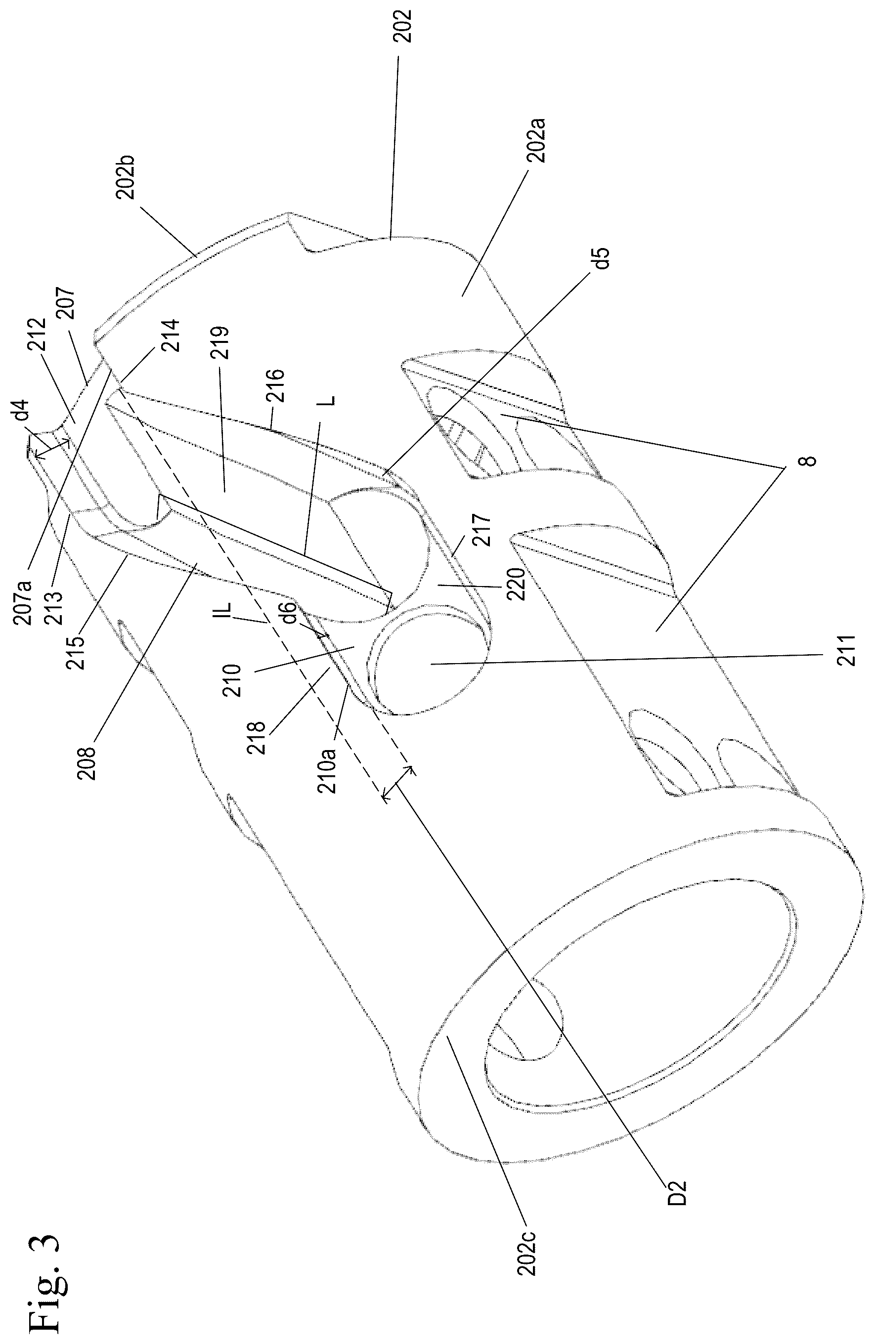 Patent US12157199 Figure 3 – Centerless grinding through the application of a helical twist to axial grooves