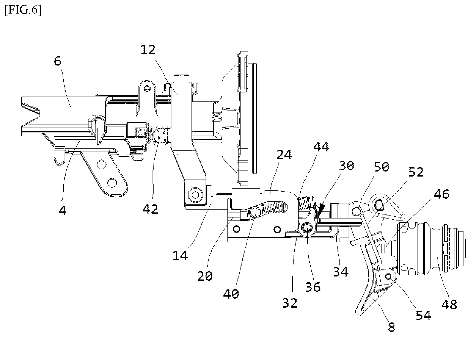 Patent US12157213 Figure 6 – Nail gun having accidental shooting prevention structure