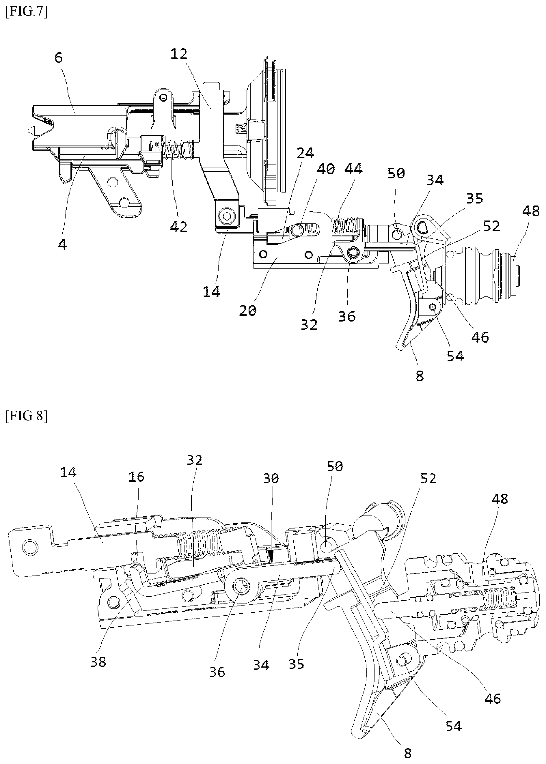 Patent US12157213 Figure 7 – Nail gun having accidental shooting prevention structure