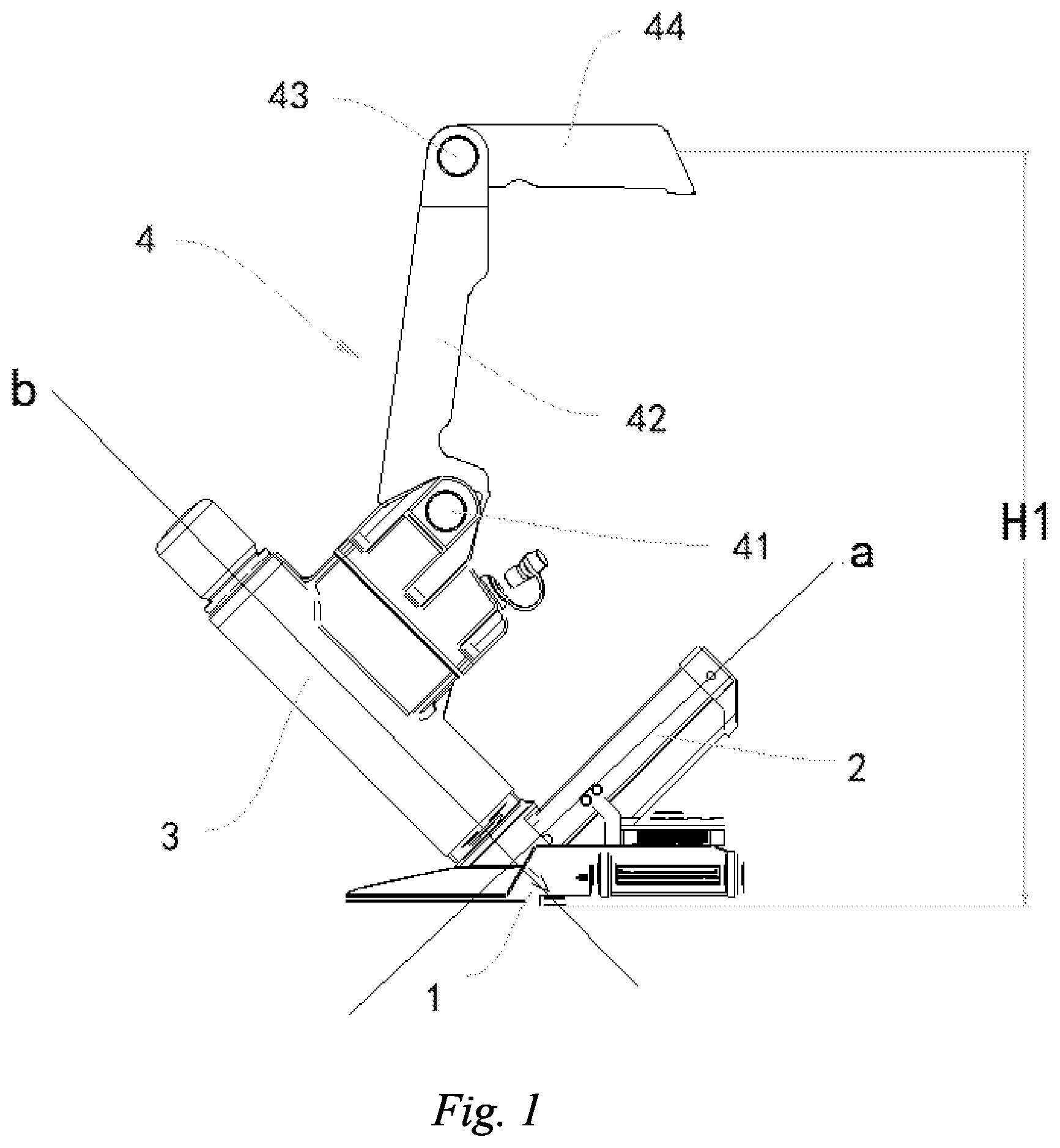 Patent US12157214 — Fastening device — Figure 1