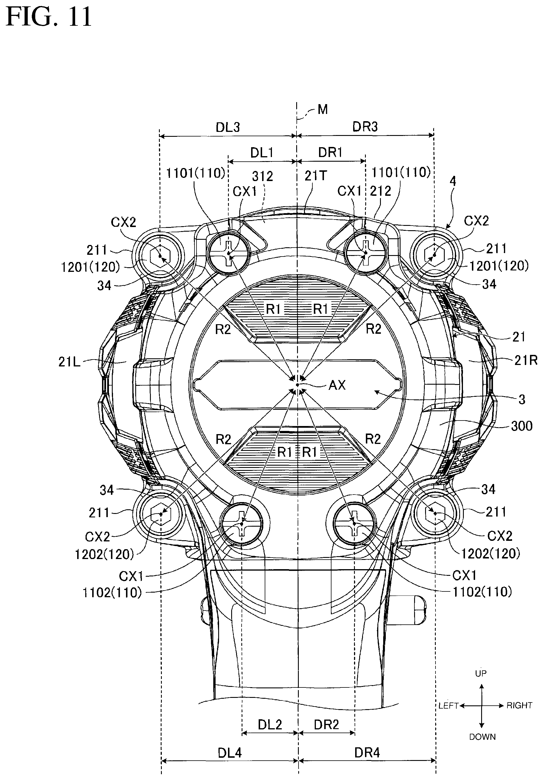 Patent US12157218 Figure 11 – Power tool