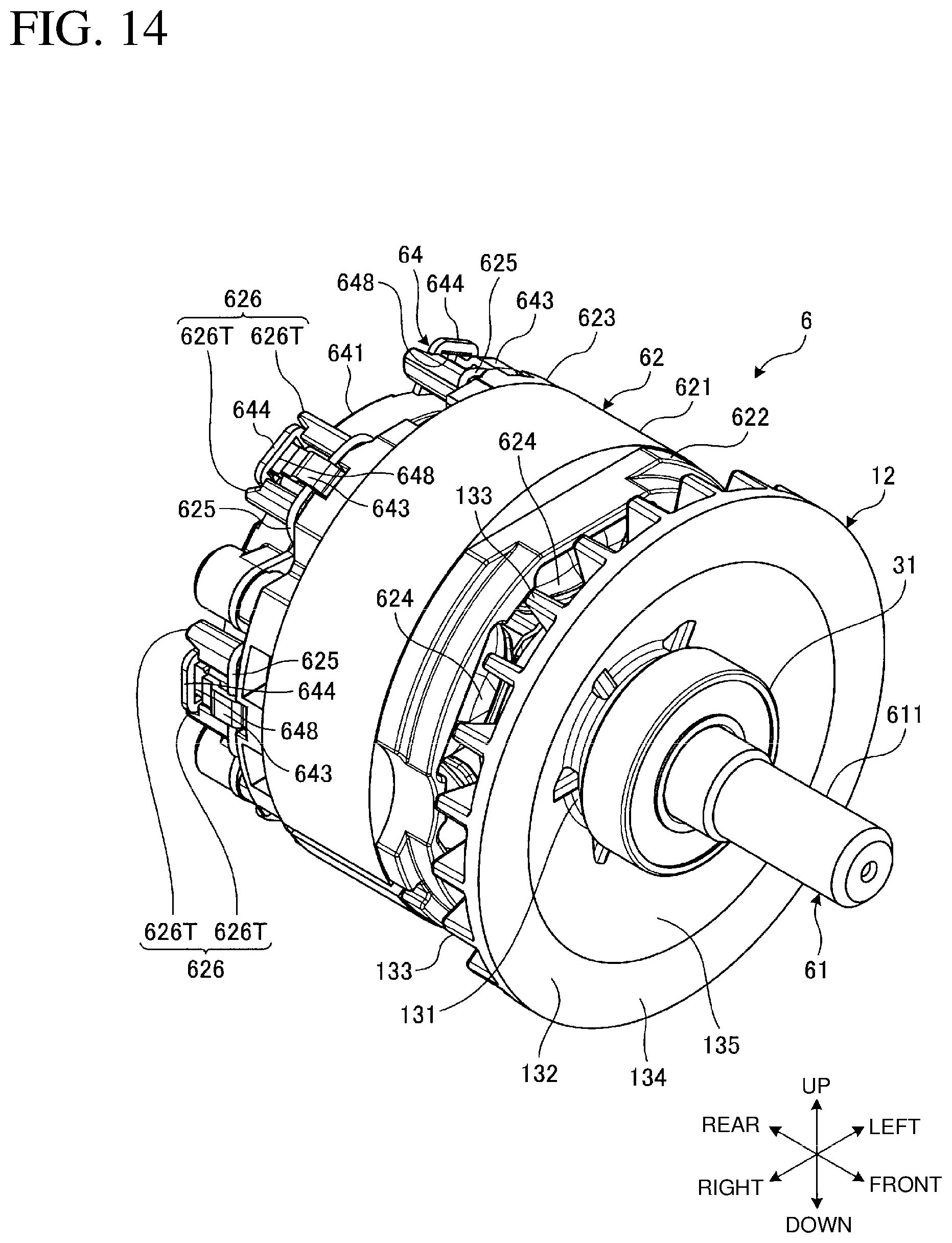 Patent US12157218 Figure 14 – Power tool