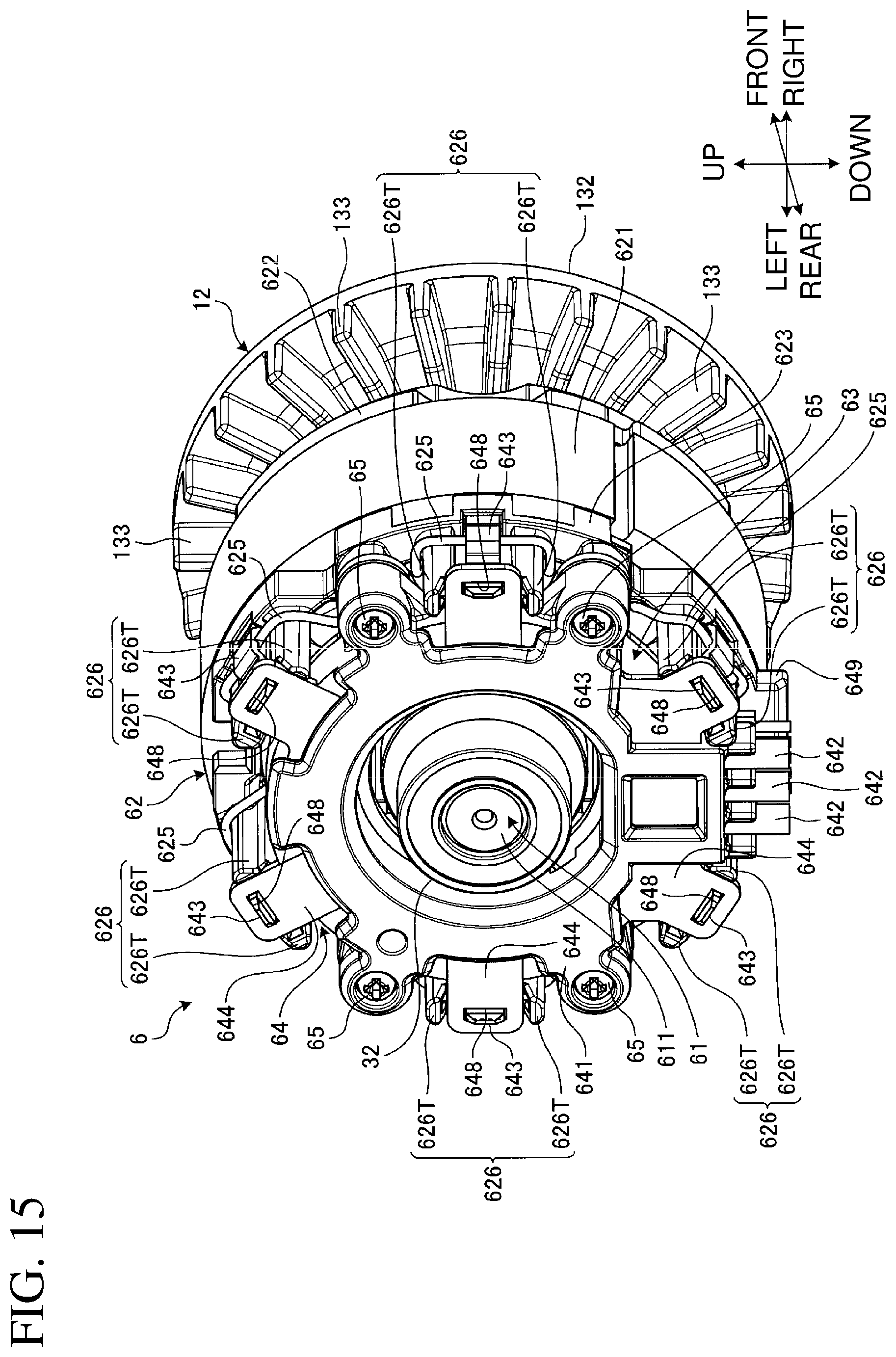 Patent US12157218 Figure 15 – Power tool