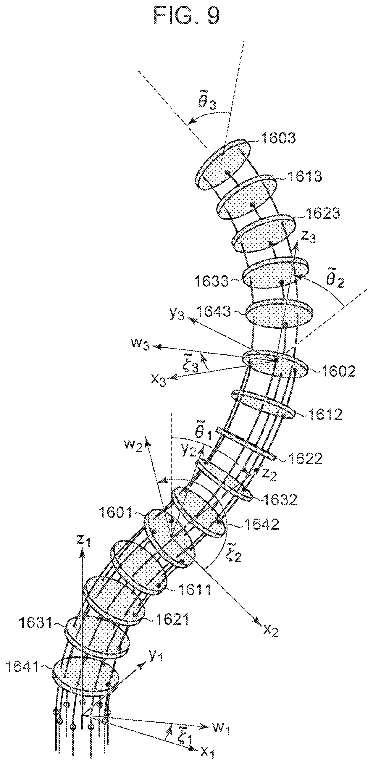 Patent US12157228 Figure 9 – Continuum robot and continuum robot control system