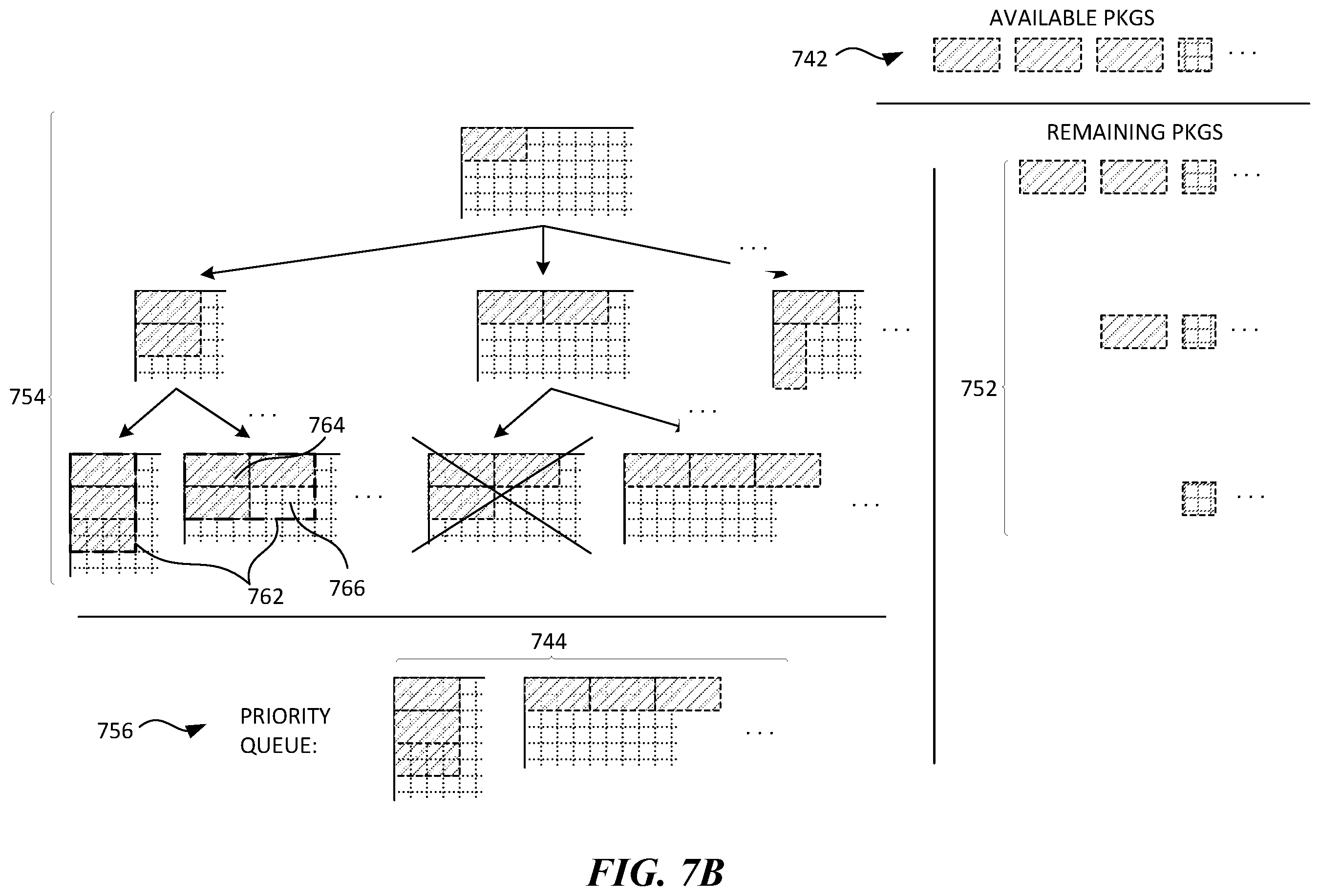 Patent US12157231 Figure 8 – Robotic system with dynamic pack adjustment mechanism and methods of operating same