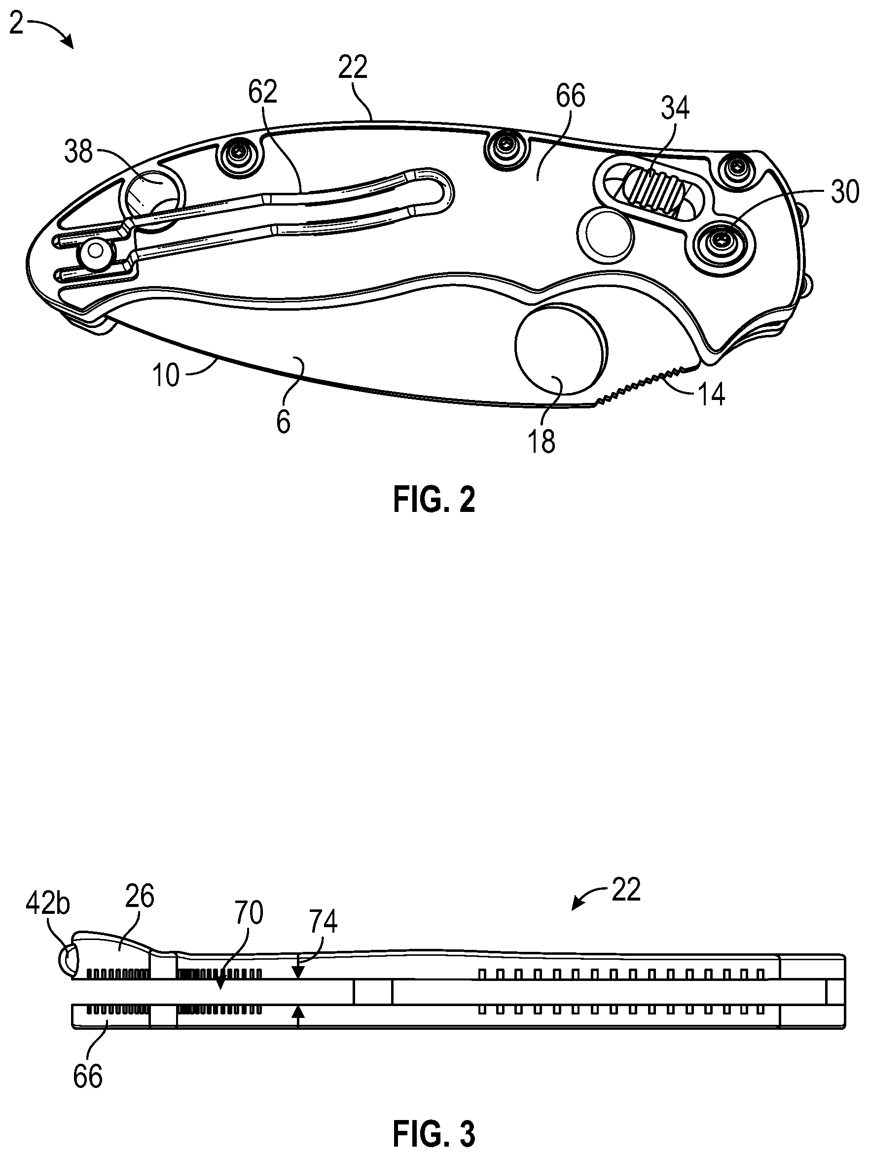 Patent US12157239 Figure 2 – Knife with integral sealed power source
