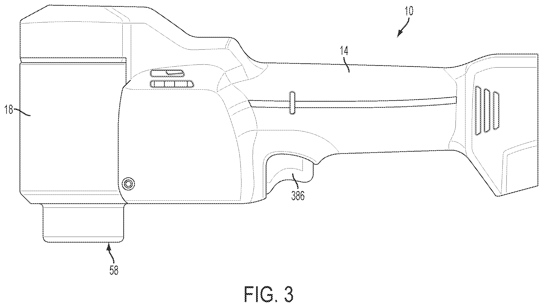 Patent US12157242 Figure 3 – Hydraulic hand-held knockout punch driver