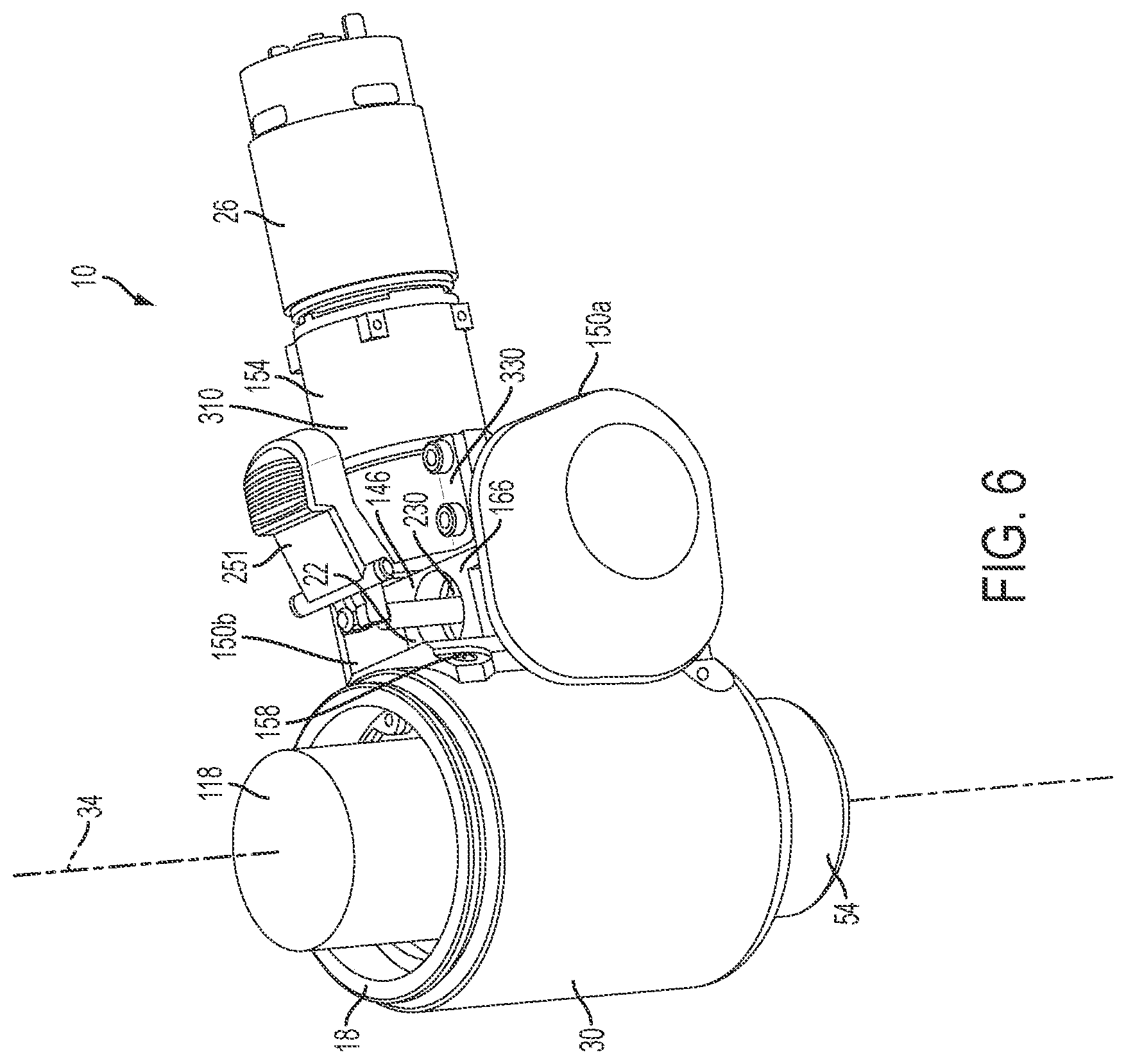 Patent US12157242 Figure 6 – Hydraulic hand-held knockout punch driver