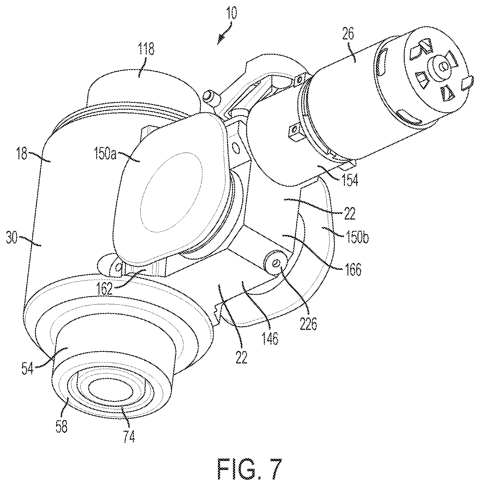 Patent US12157242 Figure 7 – Hydraulic hand-held knockout punch driver