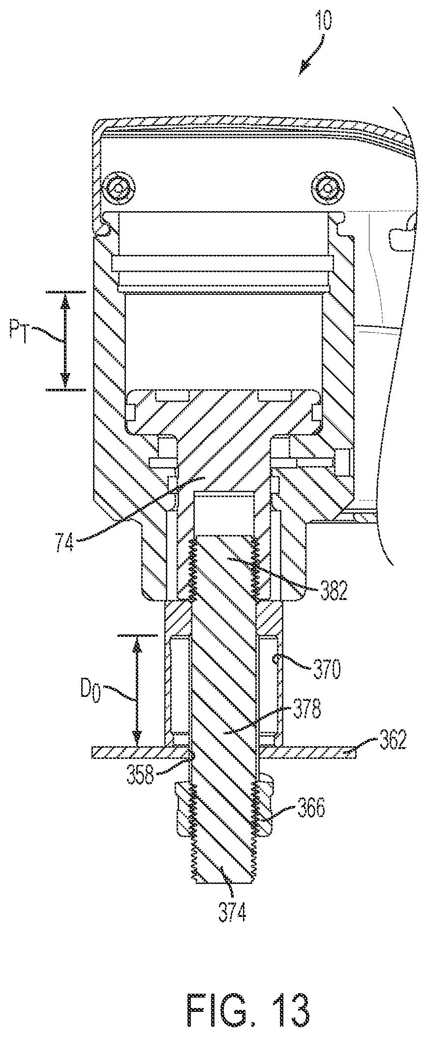 Patent US12157242 Figure 13 – Hydraulic hand-held knockout punch driver