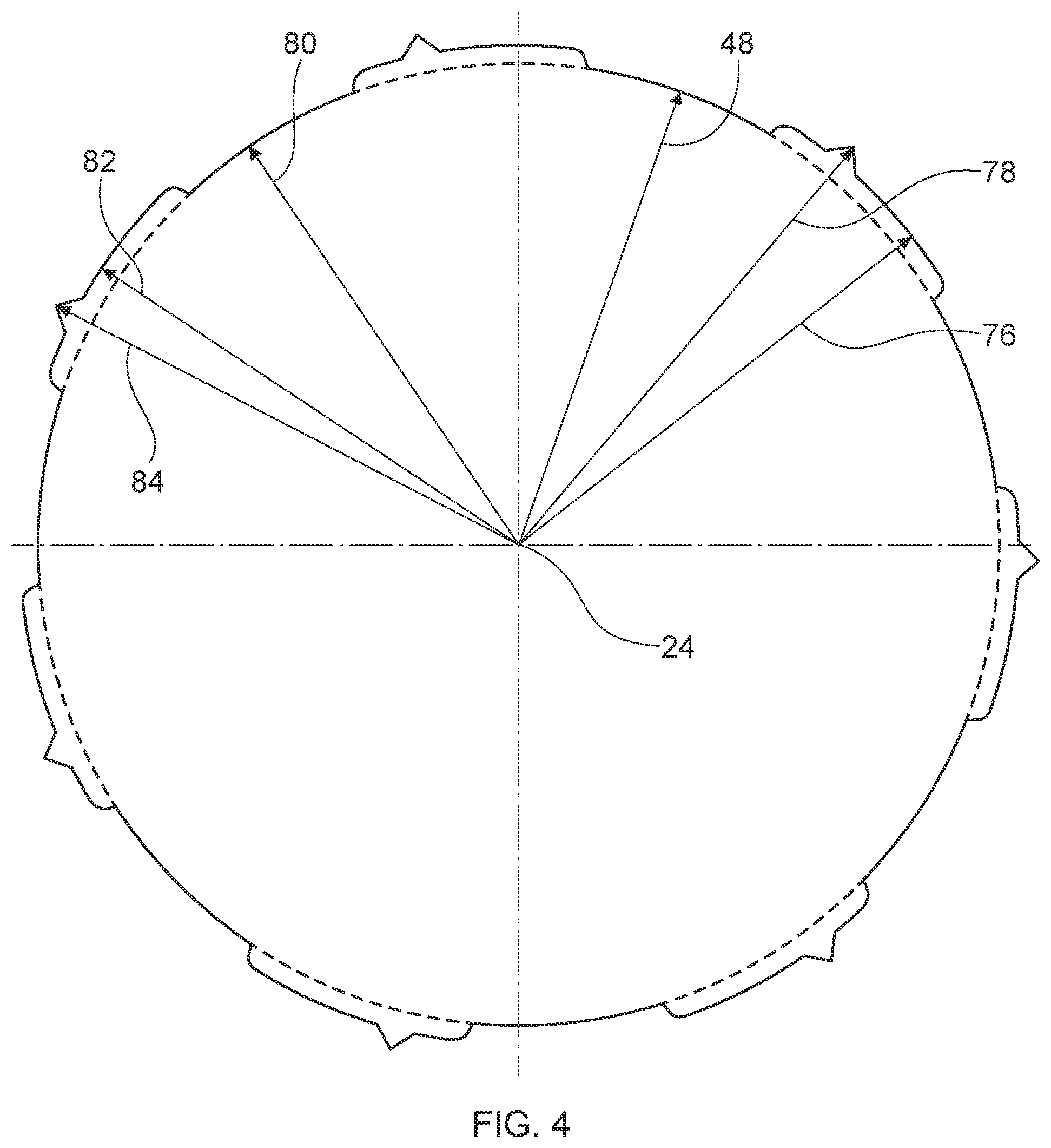 Patent US12157243 Figure 7 – Perforating apparatus and method for manufacturing a shaped line of weakness