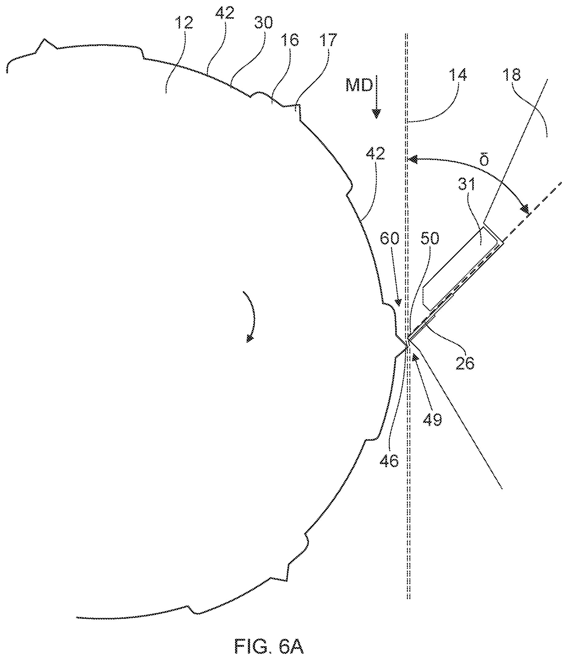 Patent US12157243 Figure 10 – Perforating apparatus and method for manufacturing a shaped line of weakness