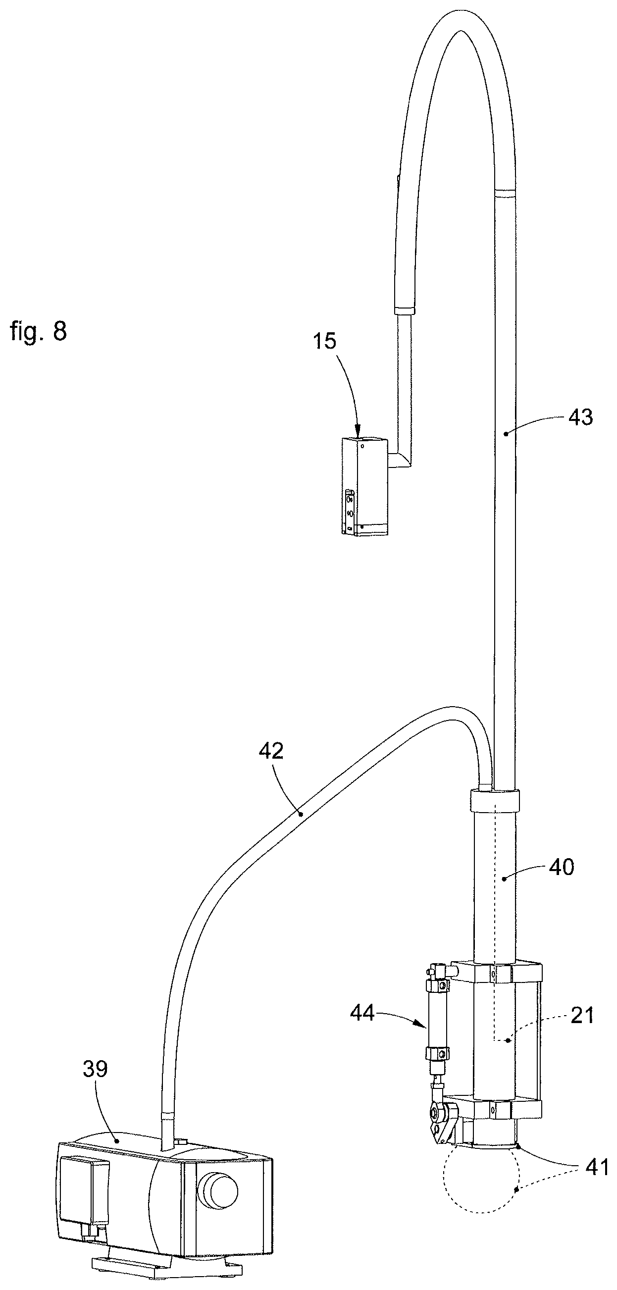 Patent US12157247 Figure 7 – Machine and method for punching a box-shaped element or suchlike