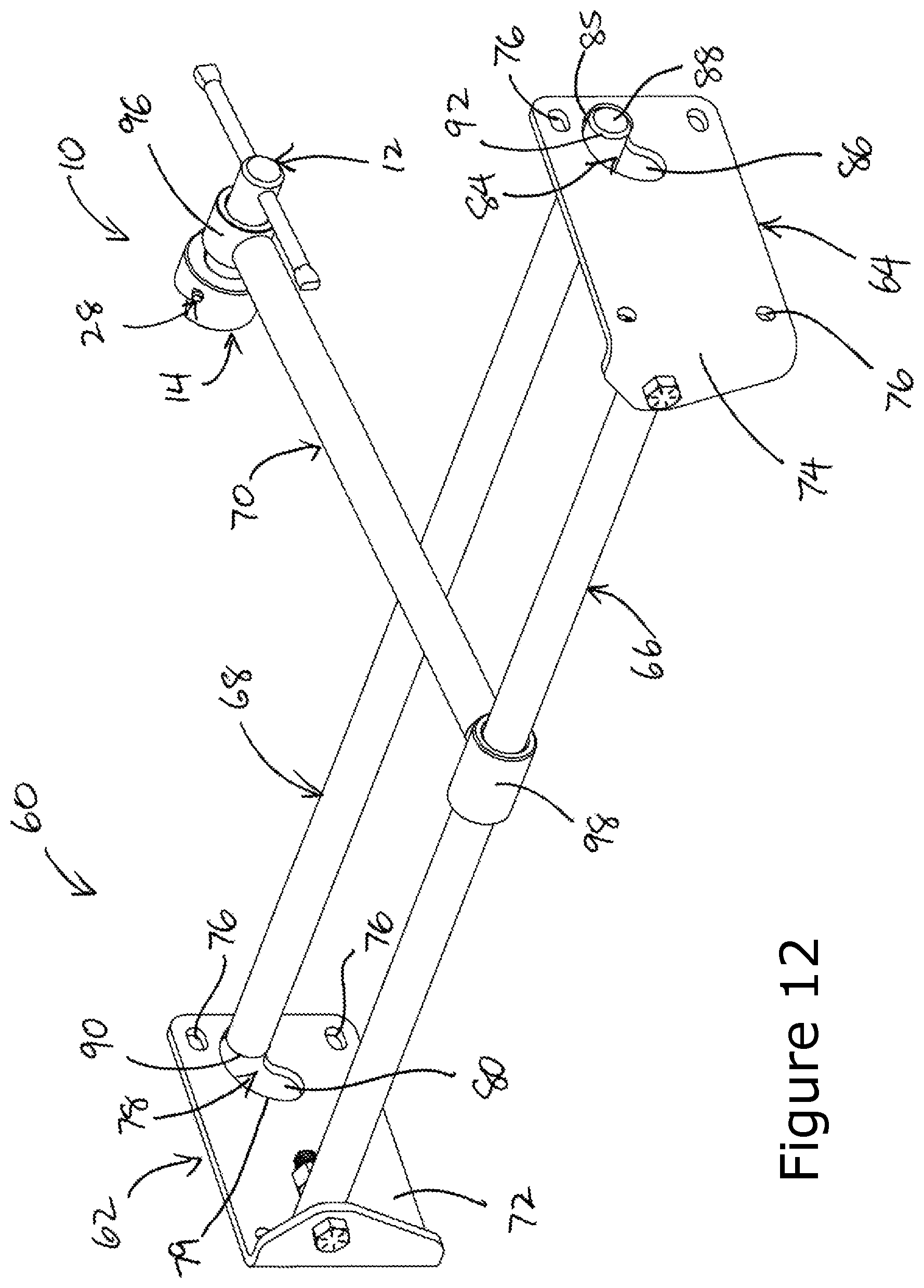 Patent US12157248 Figure 12 – Log dog and adjustable log dog set bar assembly