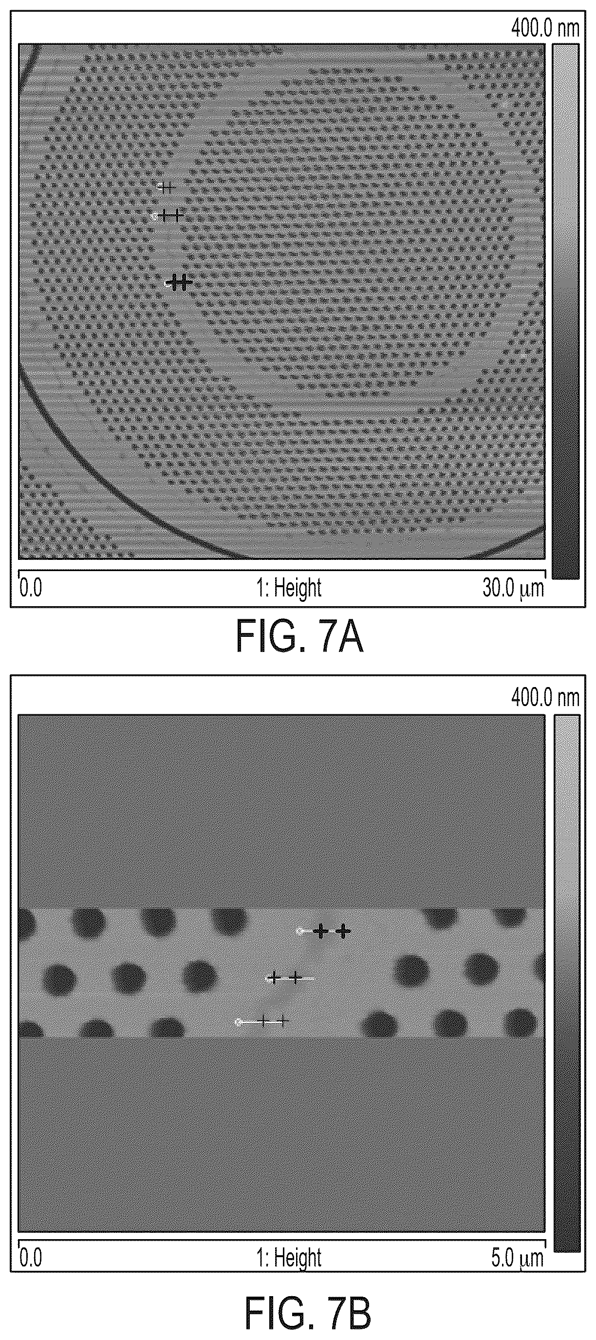 Patent US12157252 Figure 5 – Imprinting apparatus including silicon master with a plurality of nanofeatures and an anti-stick layer having a cyclosiloxane and method of forming