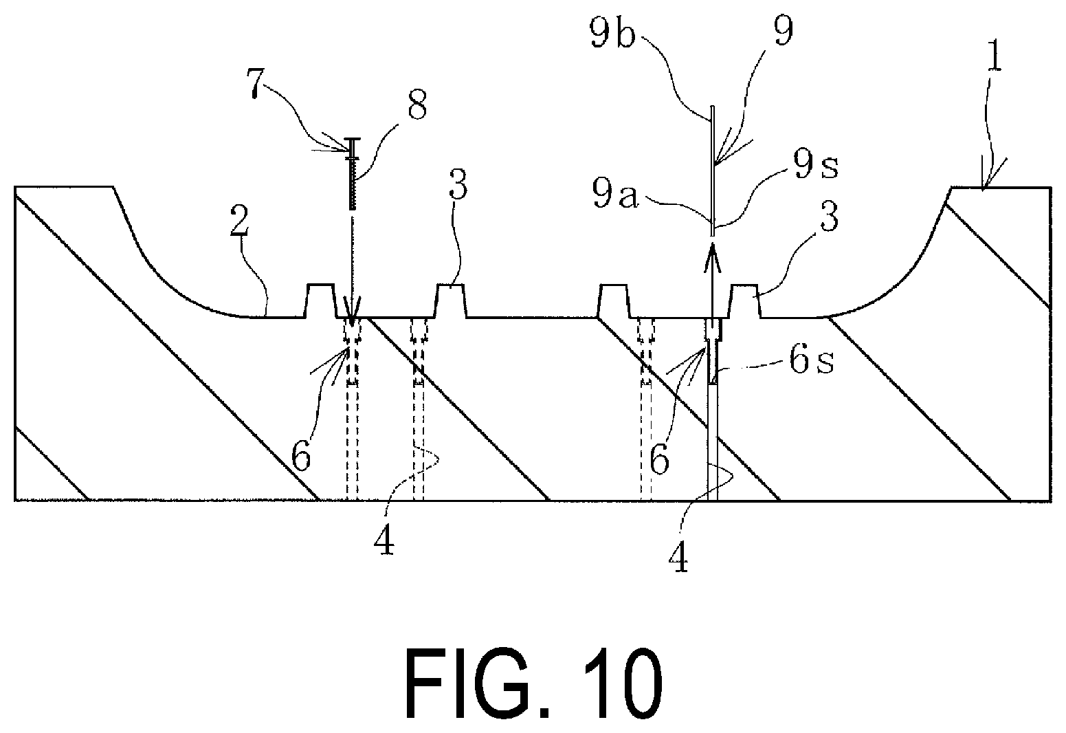 Patent US12157253 Figure 10 – Method for producing mold for tire vulcanization and maintenance method