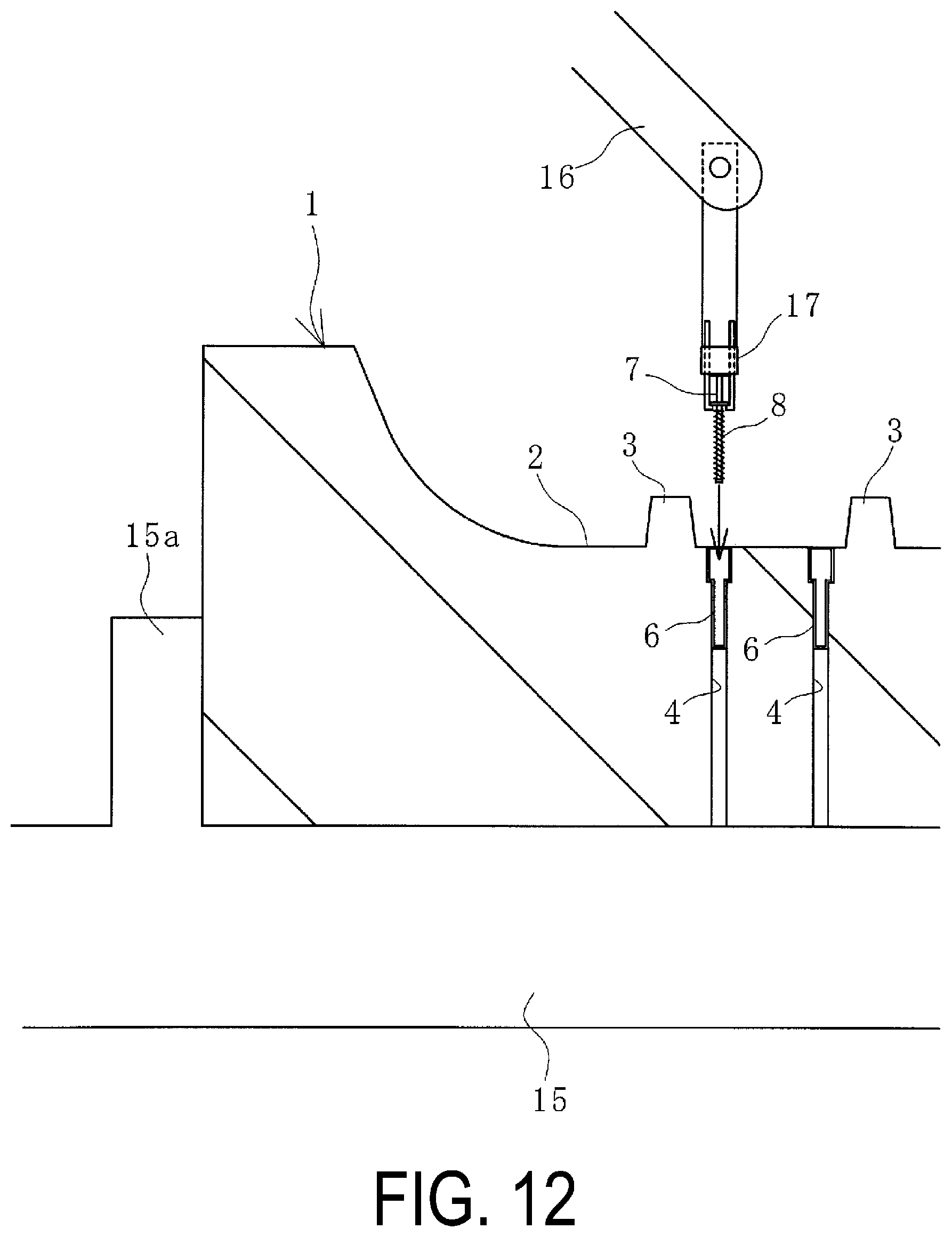 Patent US12157253 Figure 12 – Method for producing mold for tire vulcanization and maintenance method