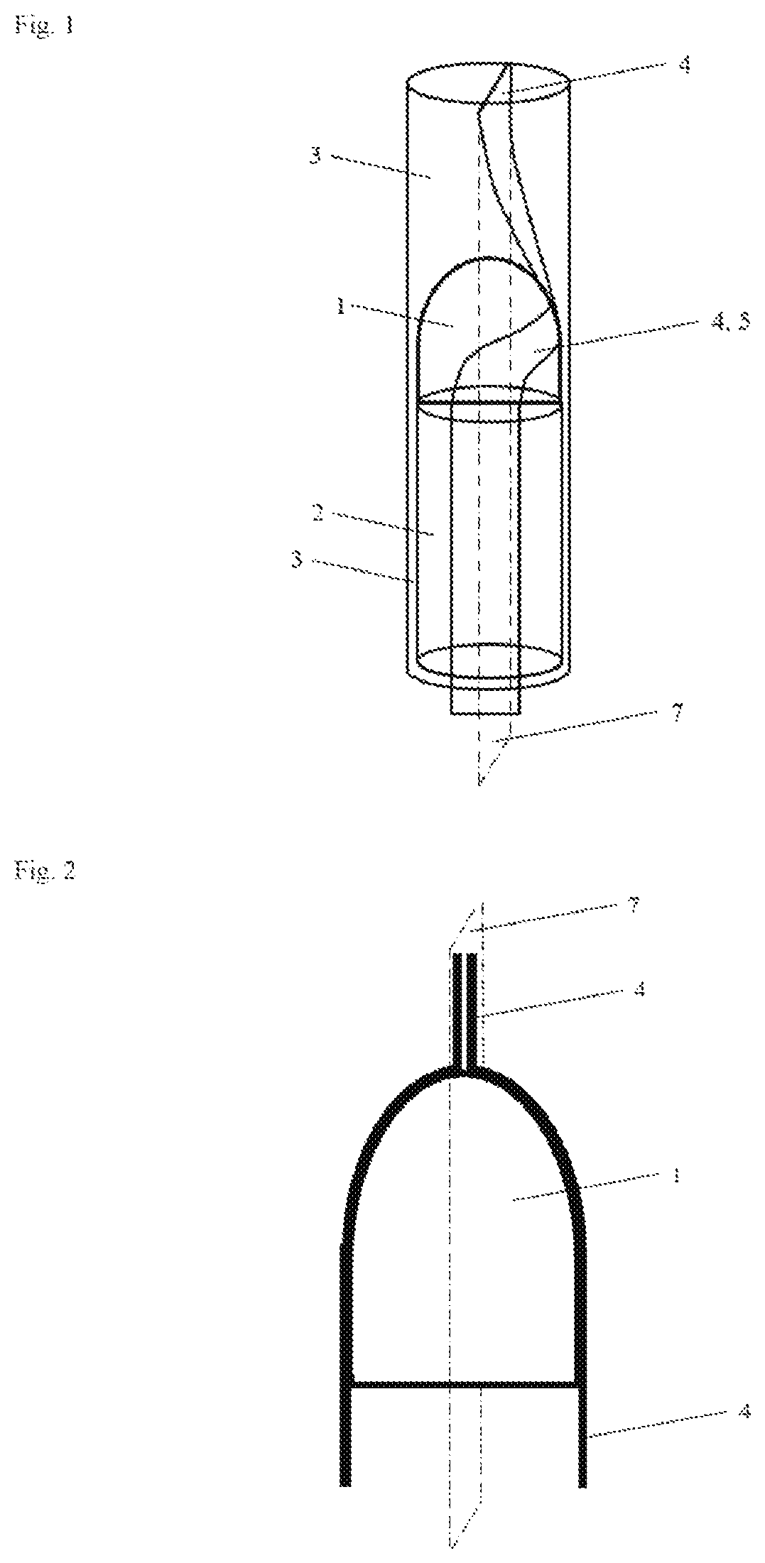 Patent US12157254 Figure 1 – Method for producing a hollow body composite component, and mandrel for use in such a method