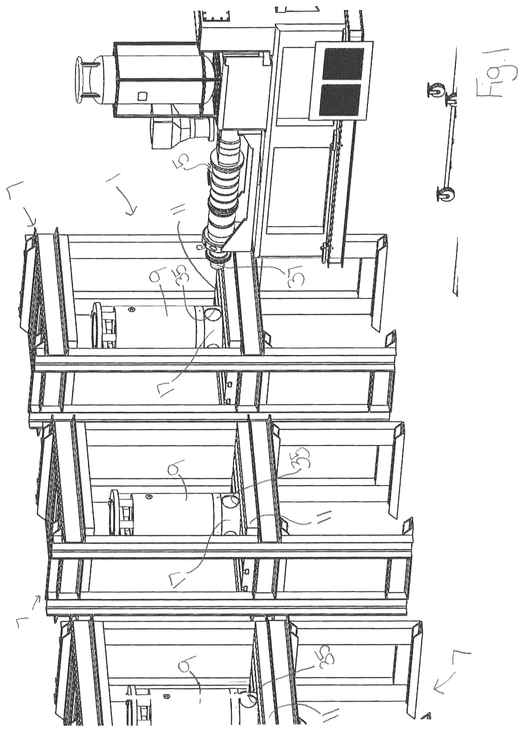 Patent US12157255 — System and method for molding stock shapes — Figure 1