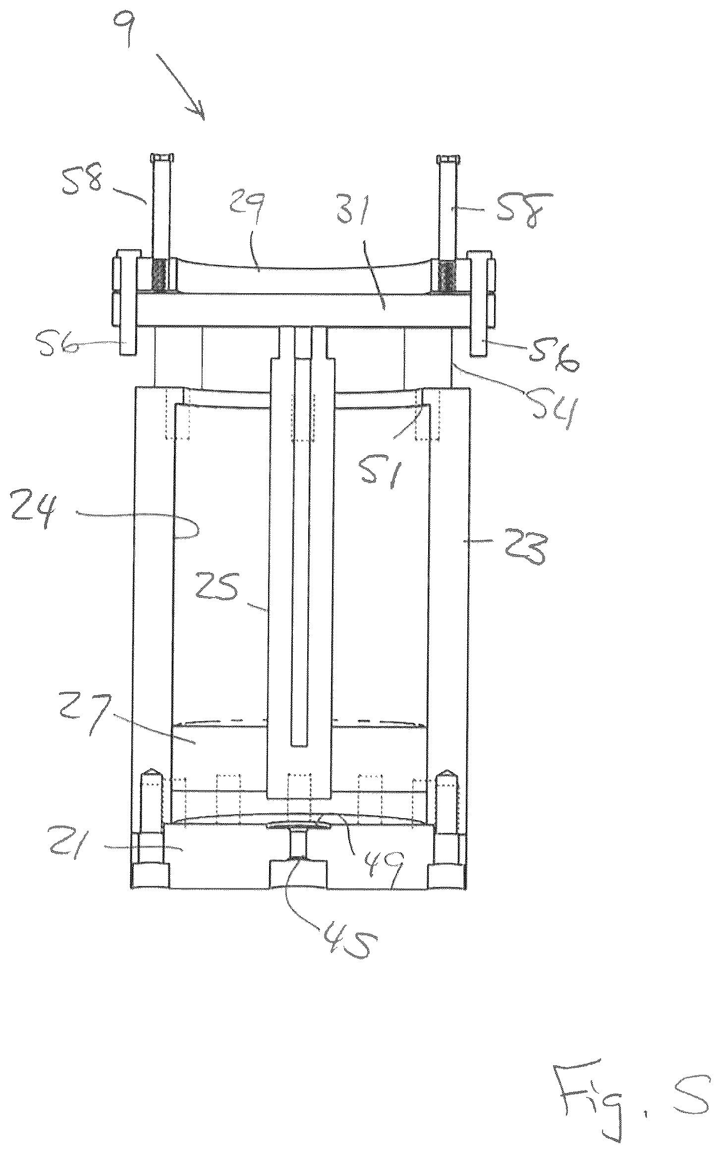 Patent US12157255 Figure 5 – System and method for molding stock shapes