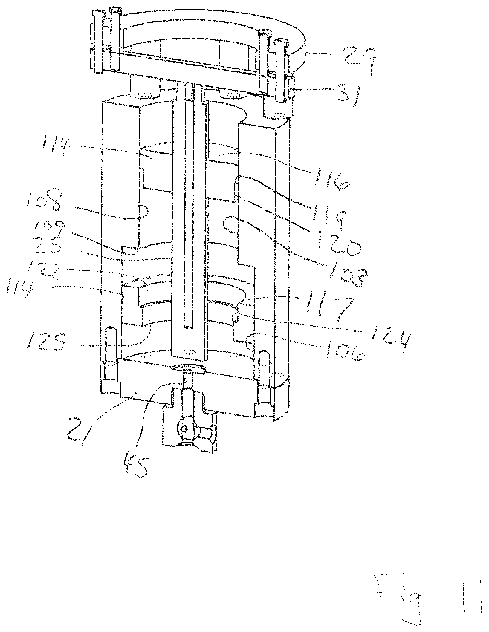 Patent US12157255 Figure 11 – System and method for molding stock shapes
