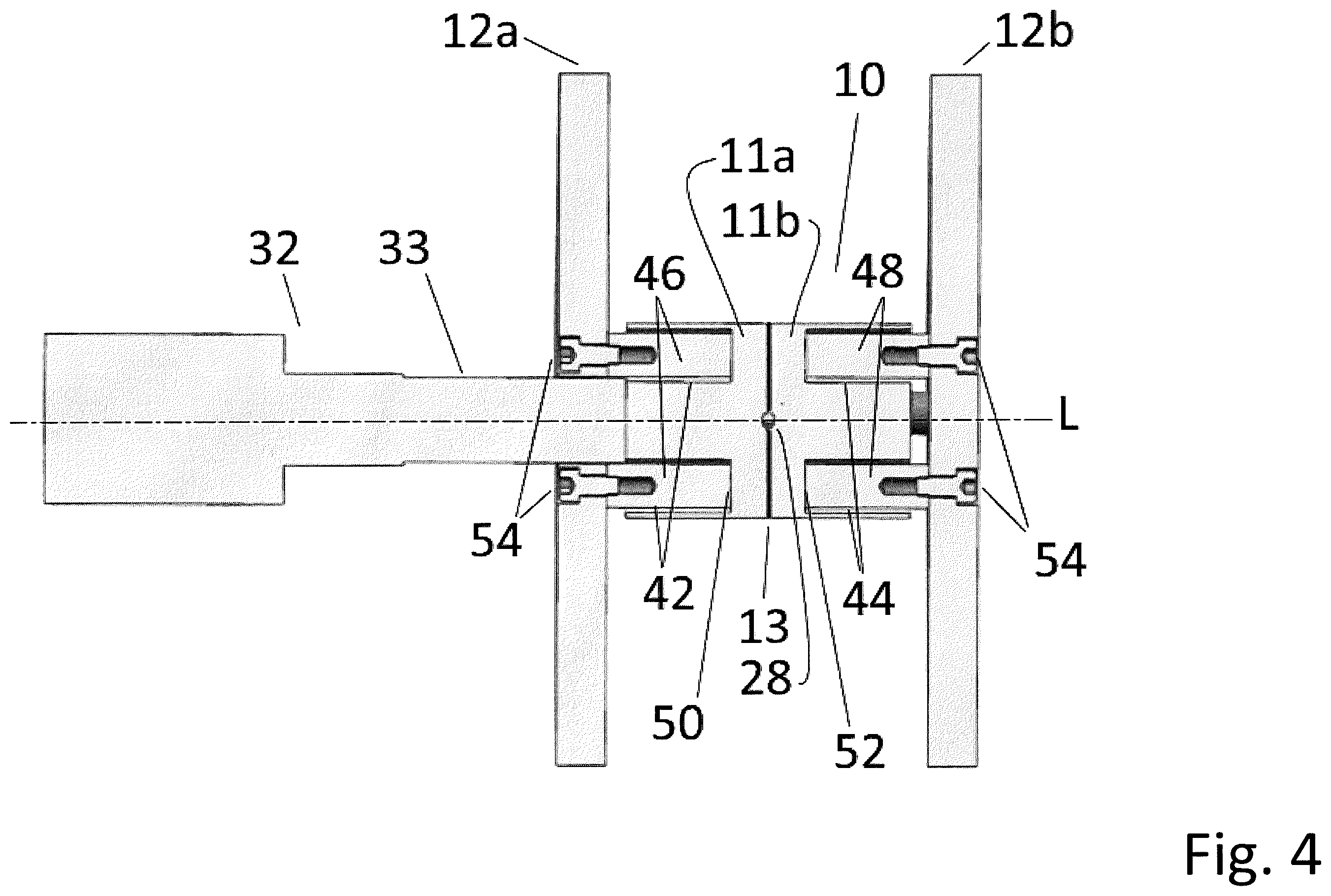 Patent US12157256 Figure 4 – Powder injection molding apparatus