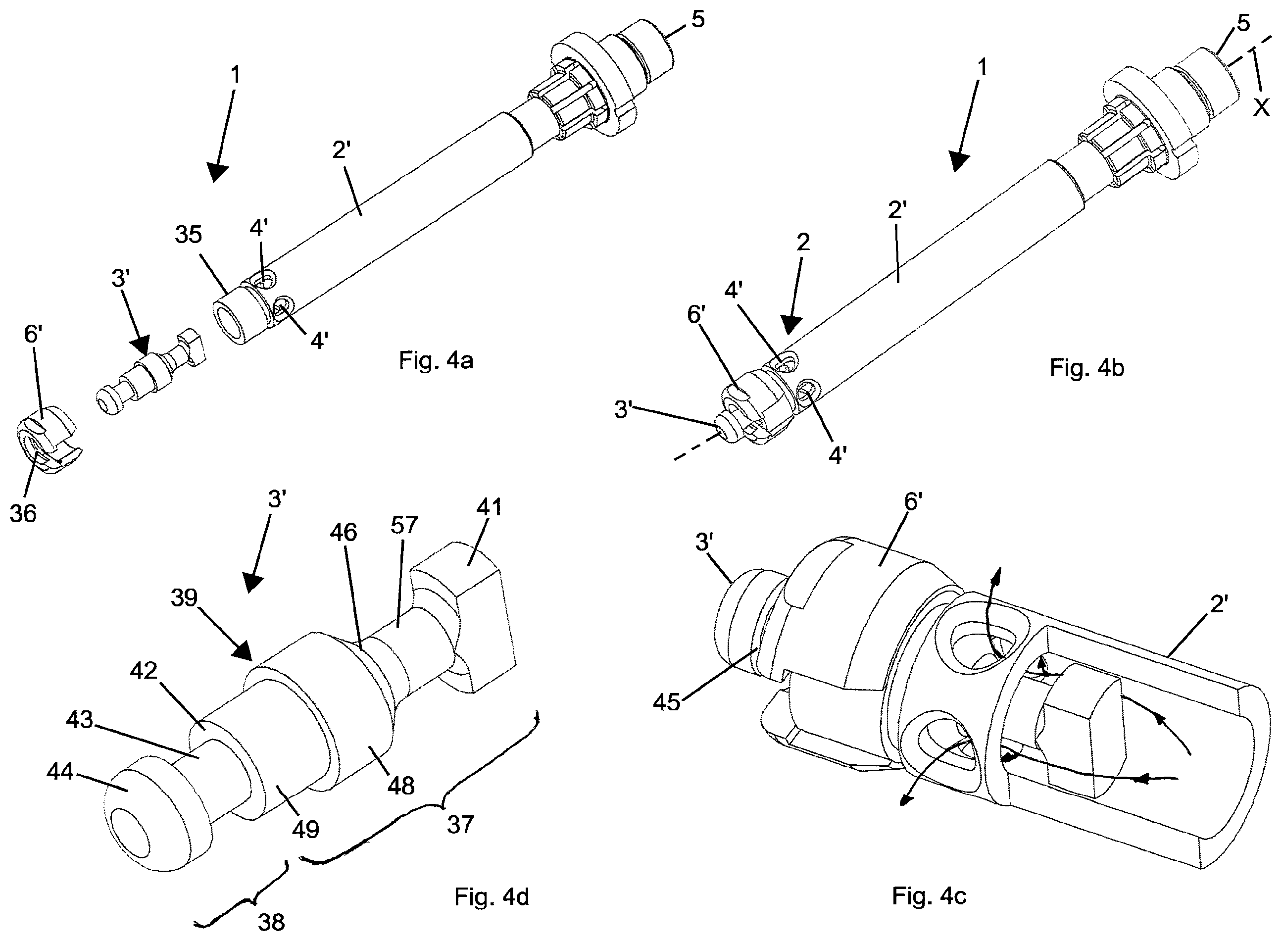Patent US12157257 Figure 5 – Cooling and retaining pin for an apparatus for cooling and handling preforms made of plastic material