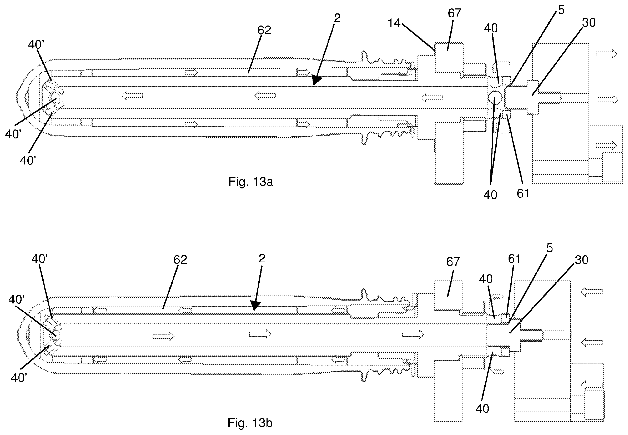 Patent US12157257 Figure 14 – Cooling and retaining pin for an apparatus for cooling and handling preforms made of plastic material