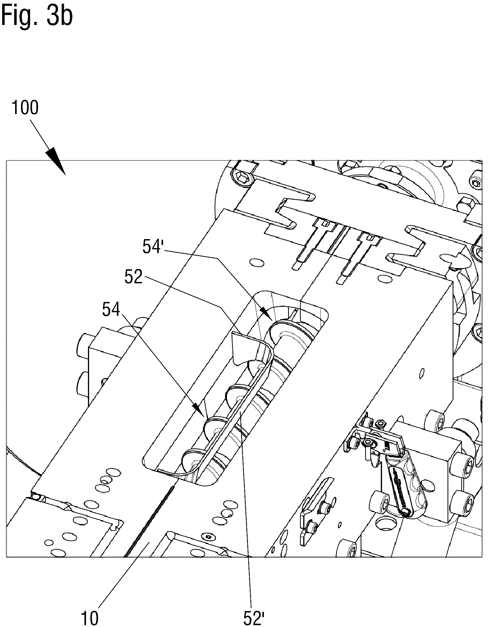 Patent US12157261 Figure 5 – Mixing and plasticating machine having a filling device with a separating wall, where the filling device is arranged on a housing of the machine, and method related thereto