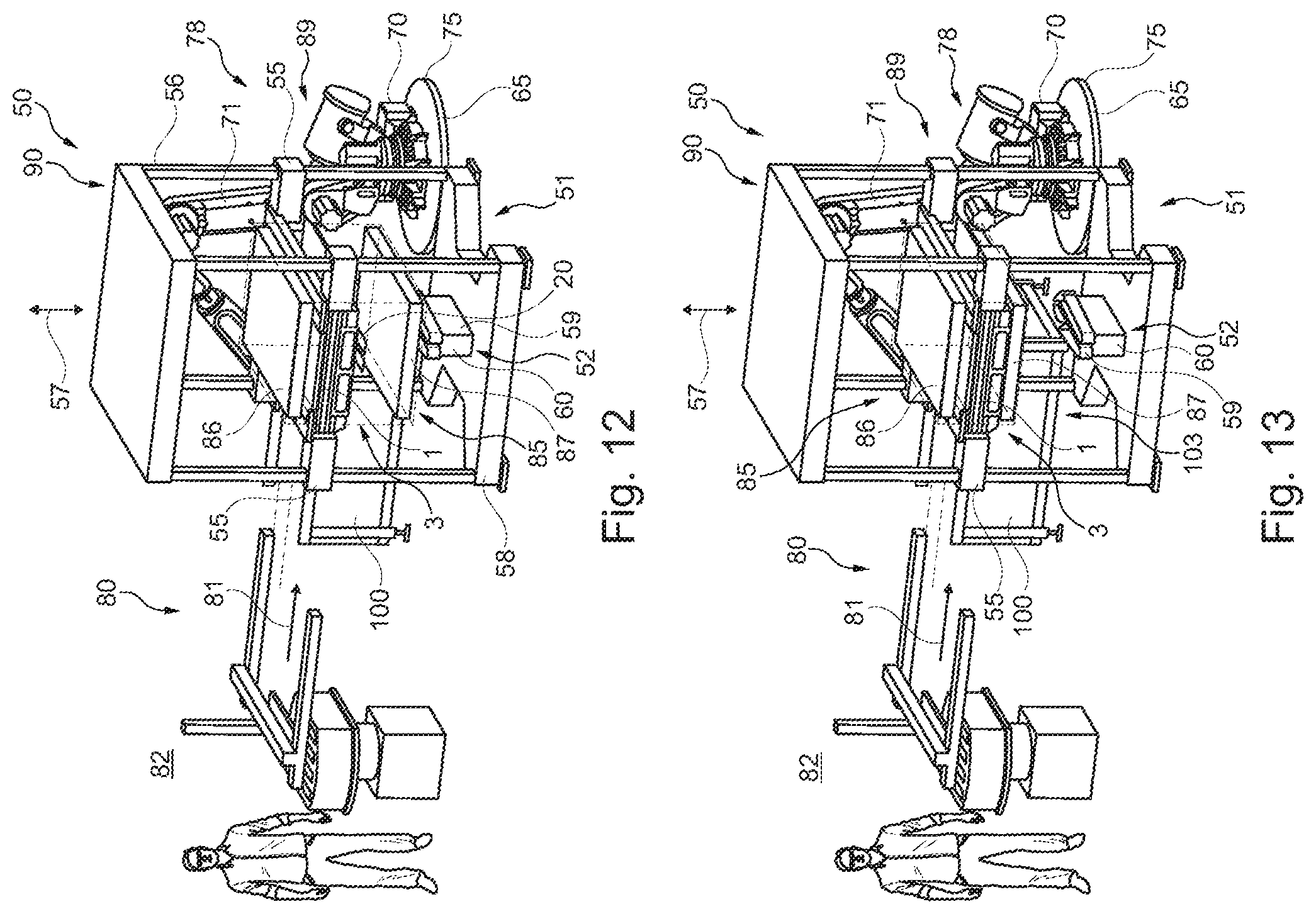 Patent US12157266 Figure 5 – Gripper for a draping frame and for a device, draping frame, device and method for the forming of and/or covering using a film element, system for manufacturing a moulded part or a covered component, method for retro-fitting a device of this type, method for manufacturing a covered component
