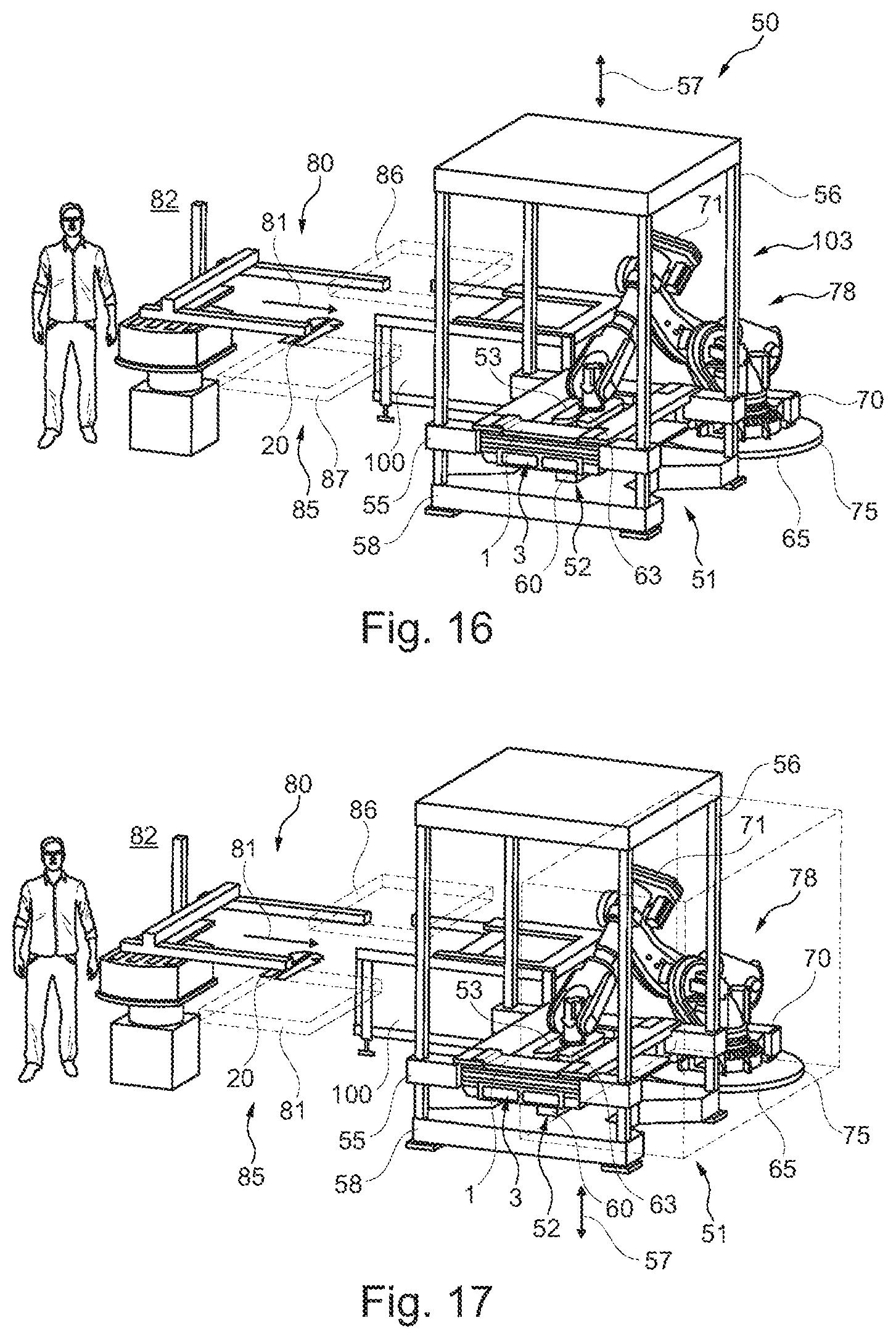 Patent US12157266 Figure 7 – Gripper for a draping frame and for a device, draping frame, device and method for the forming of and/or covering using a film element, system for manufacturing a moulded part or a covered component, method for retro-fitting a device of this type, method for manufacturing a covered component