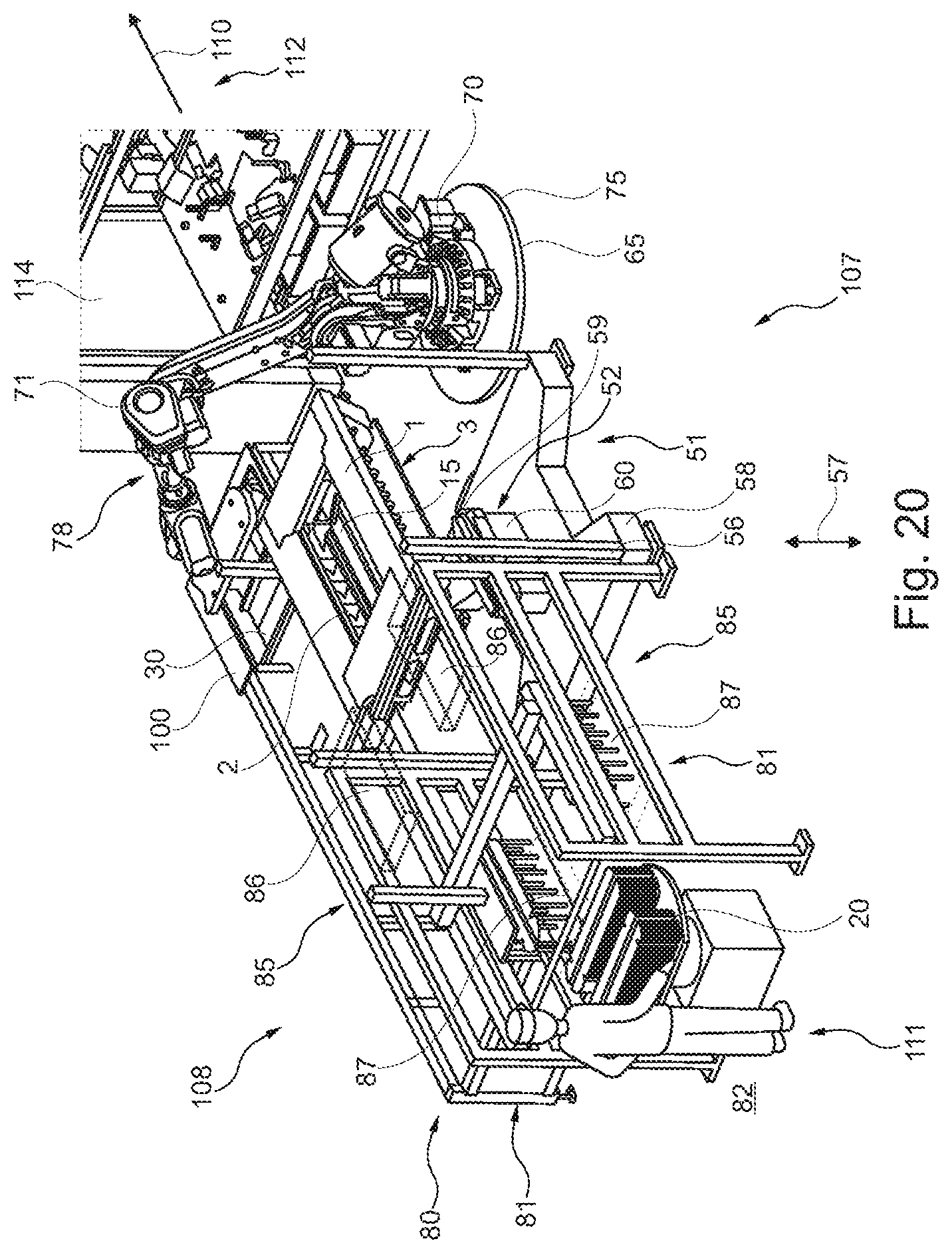 Patent US12157266 Figure 9 – Gripper for a draping frame and for a device, draping frame, device and method for the forming of and/or covering using a film element, system for manufacturing a moulded part or a covered component, method for retro-fitting a device of this type, method for manufacturing a covered component