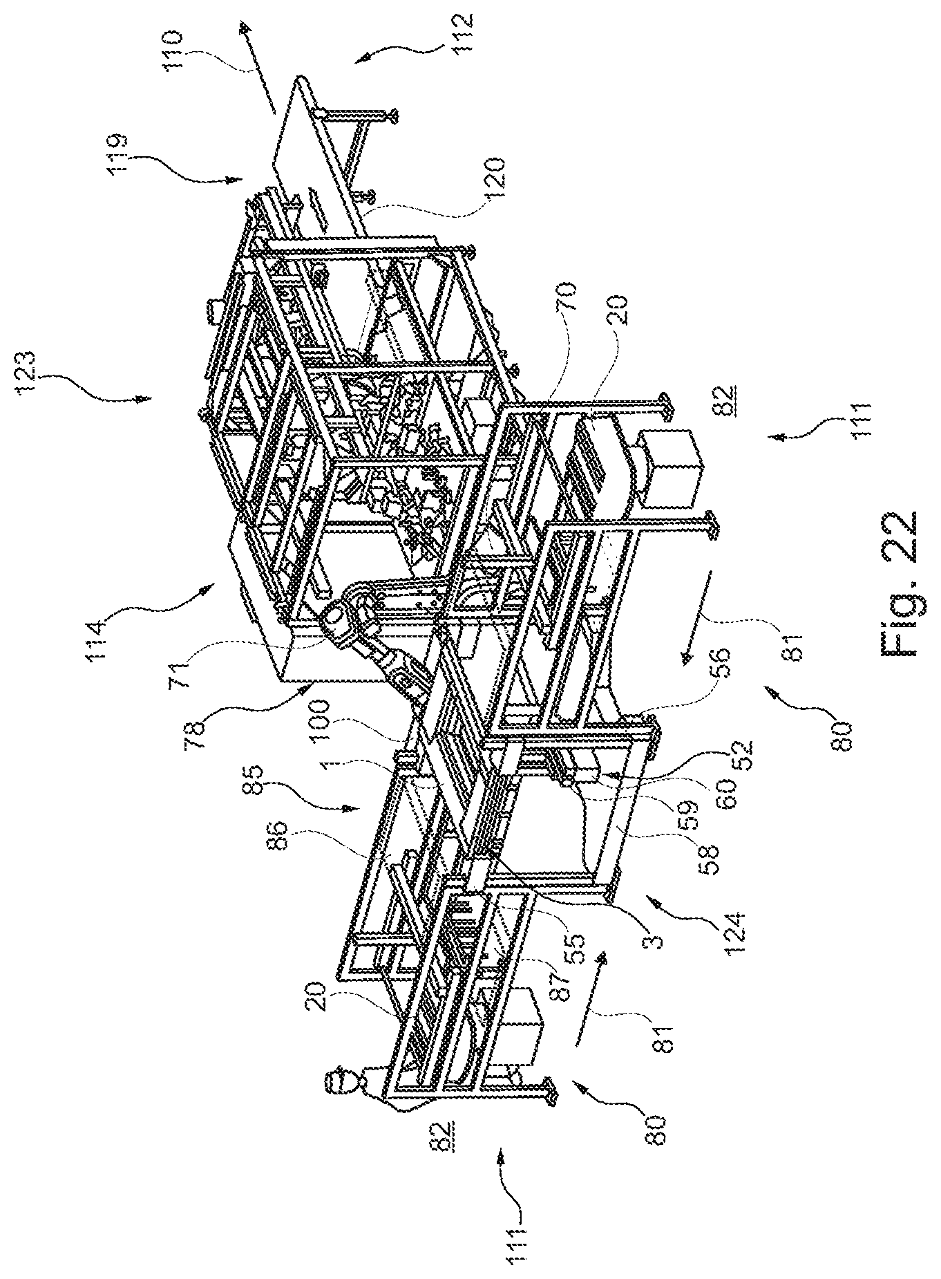 Patent US12157266 Figure 11 – Gripper for a draping frame and for a device, draping frame, device and method for the forming of and/or covering using a film element, system for manufacturing a moulded part or a covered component, method for retro-fitting a device of this type, method for manufacturing a covered component