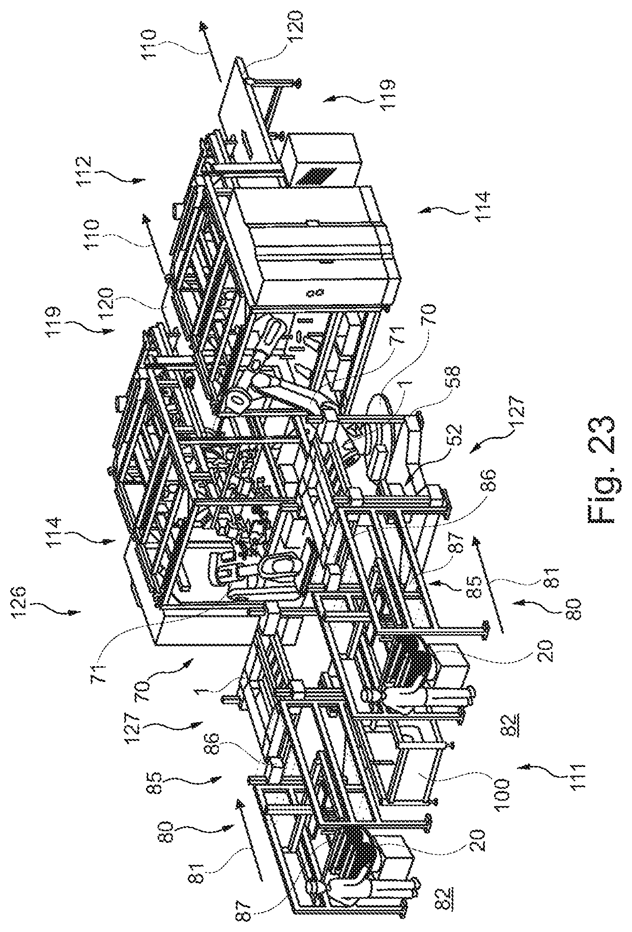 Patent US12157266 Figure 12 – Gripper for a draping frame and for a device, draping frame, device and method for the forming of and/or covering using a film element, system for manufacturing a moulded part or a covered component, method for retro-fitting a device of this type, method for manufacturing a covered component