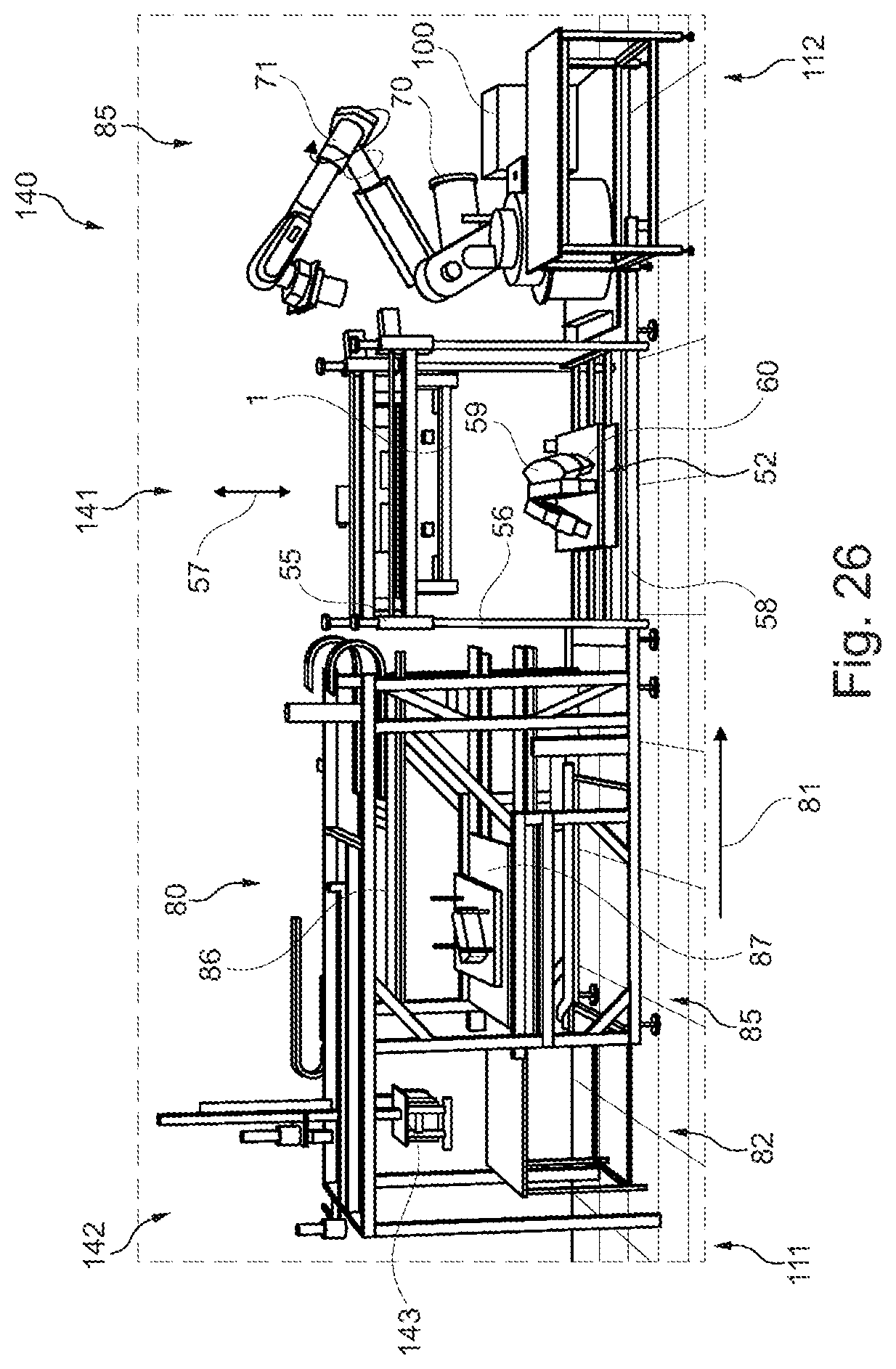 Patent US12157266 Figure 15 – Gripper for a draping frame and for a device, draping frame, device and method for the forming of and/or covering using a film element, system for manufacturing a moulded part or a covered component, method for retro-fitting a device of this type, method for manufacturing a covered component