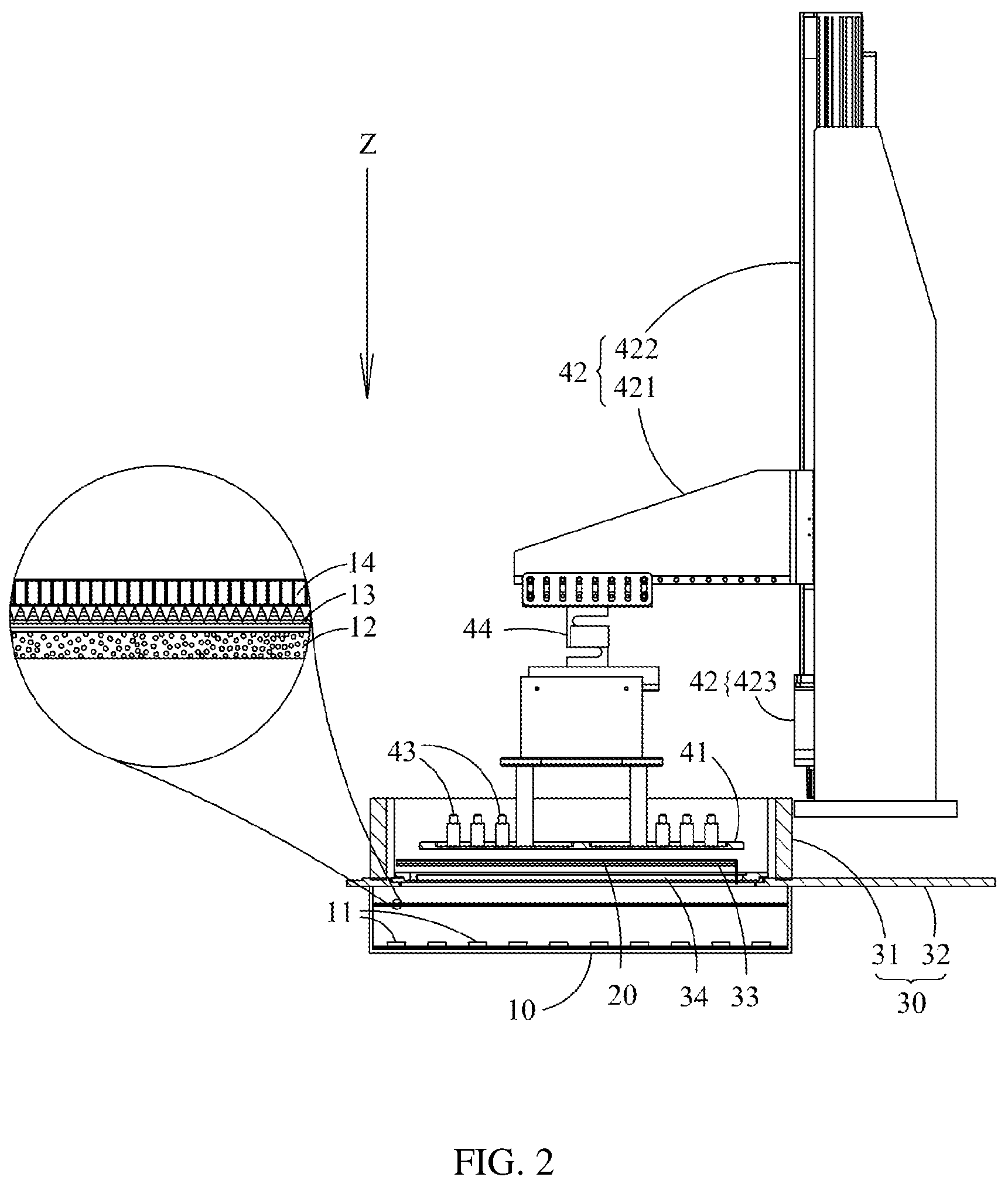 Patent US12157267 Figure 2 – Deposition additive manufacturing equipment