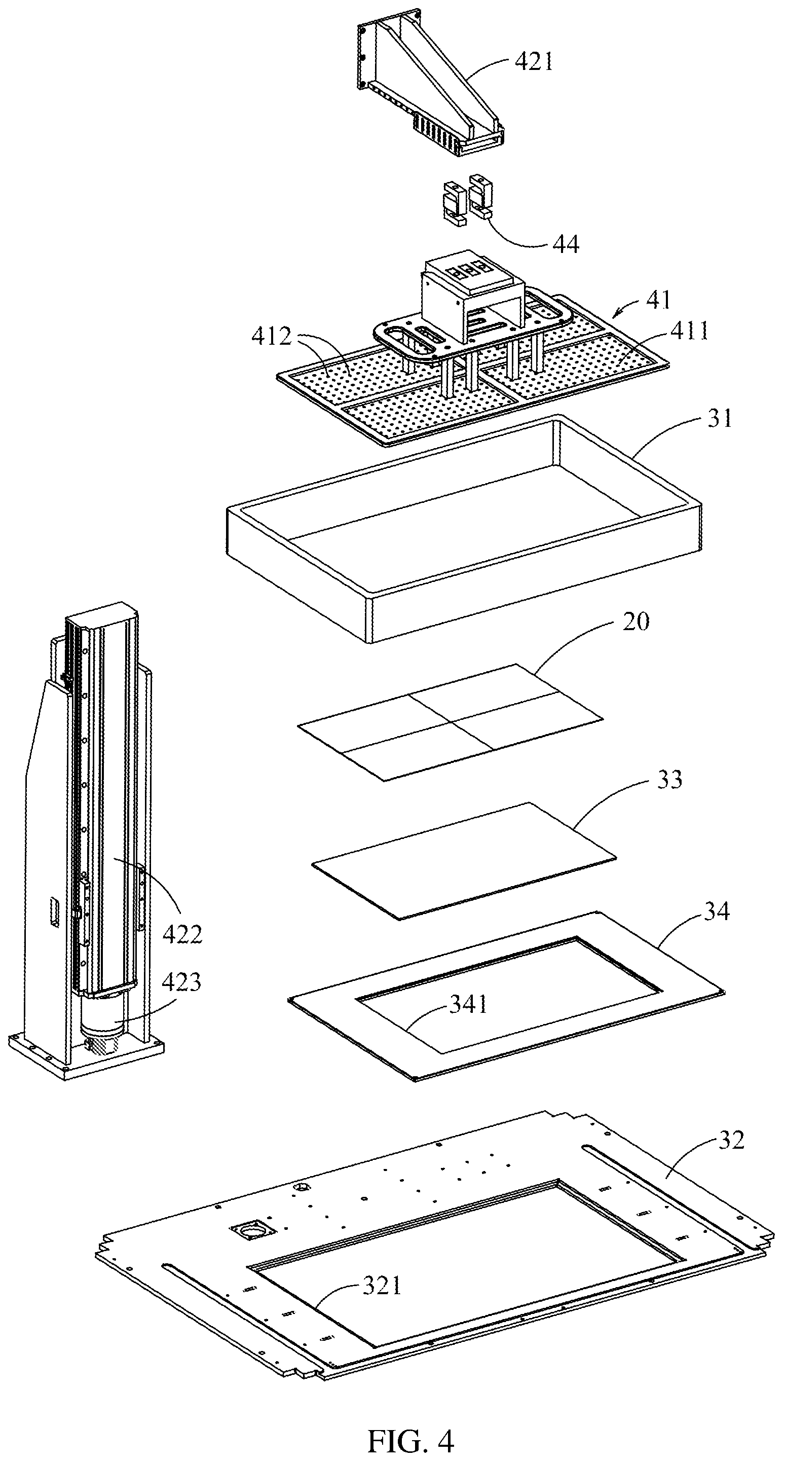 Patent US12157267 Figure 4 – Deposition additive manufacturing equipment