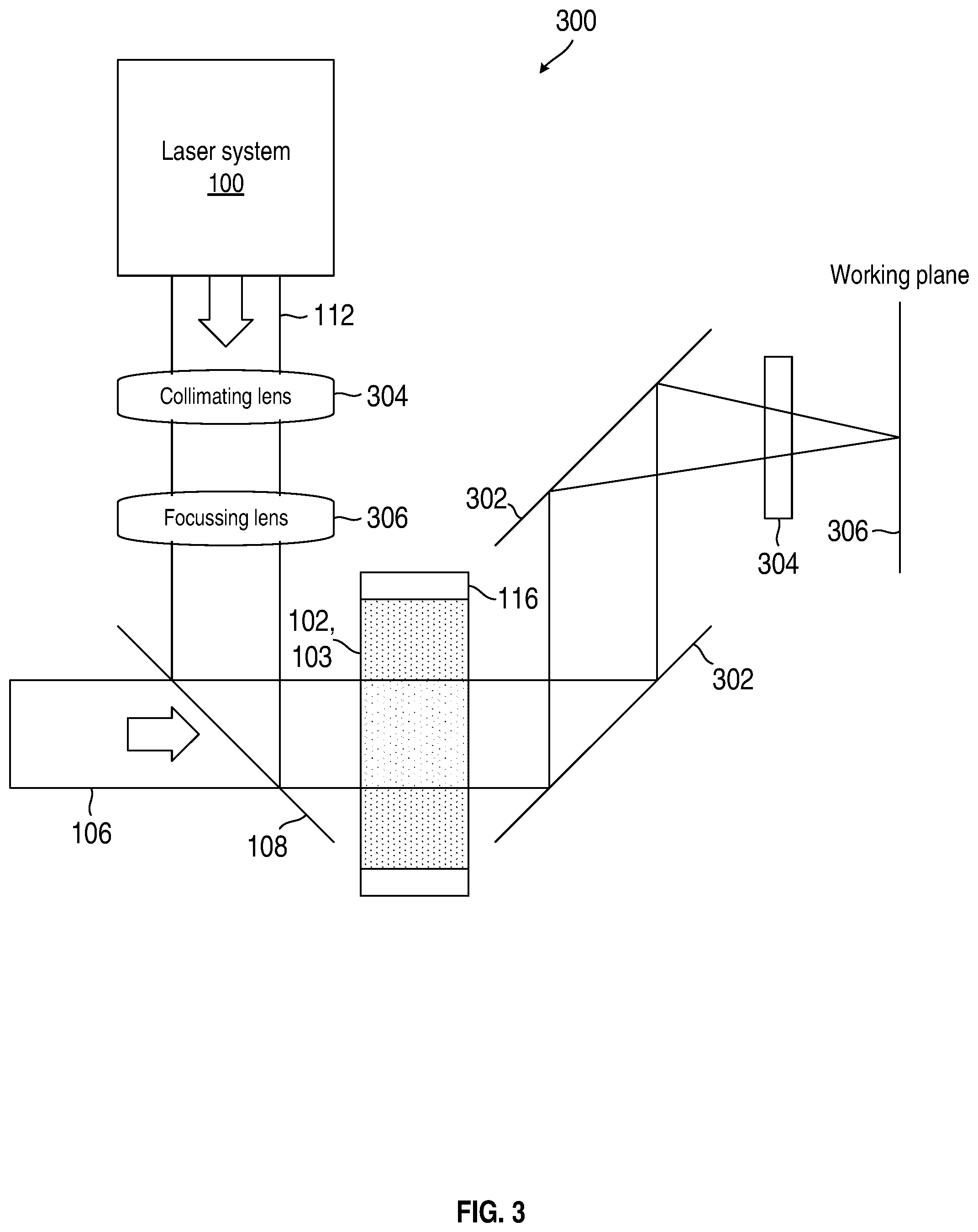 Patent US12157268 Figure 3 – Thermo optical control of focus position of an energy beam in an additive manufacturing apparatus