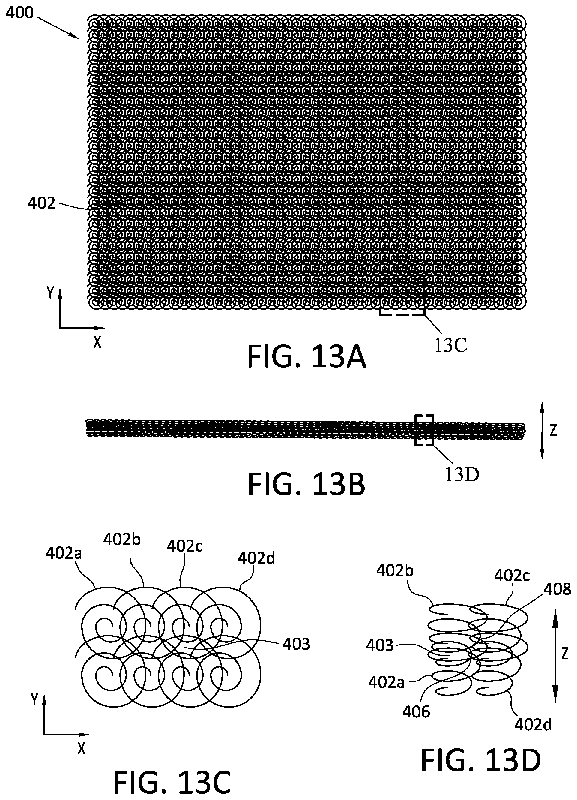 Patent US12157269 Figure 10 – Medical device including a structure based on filaments