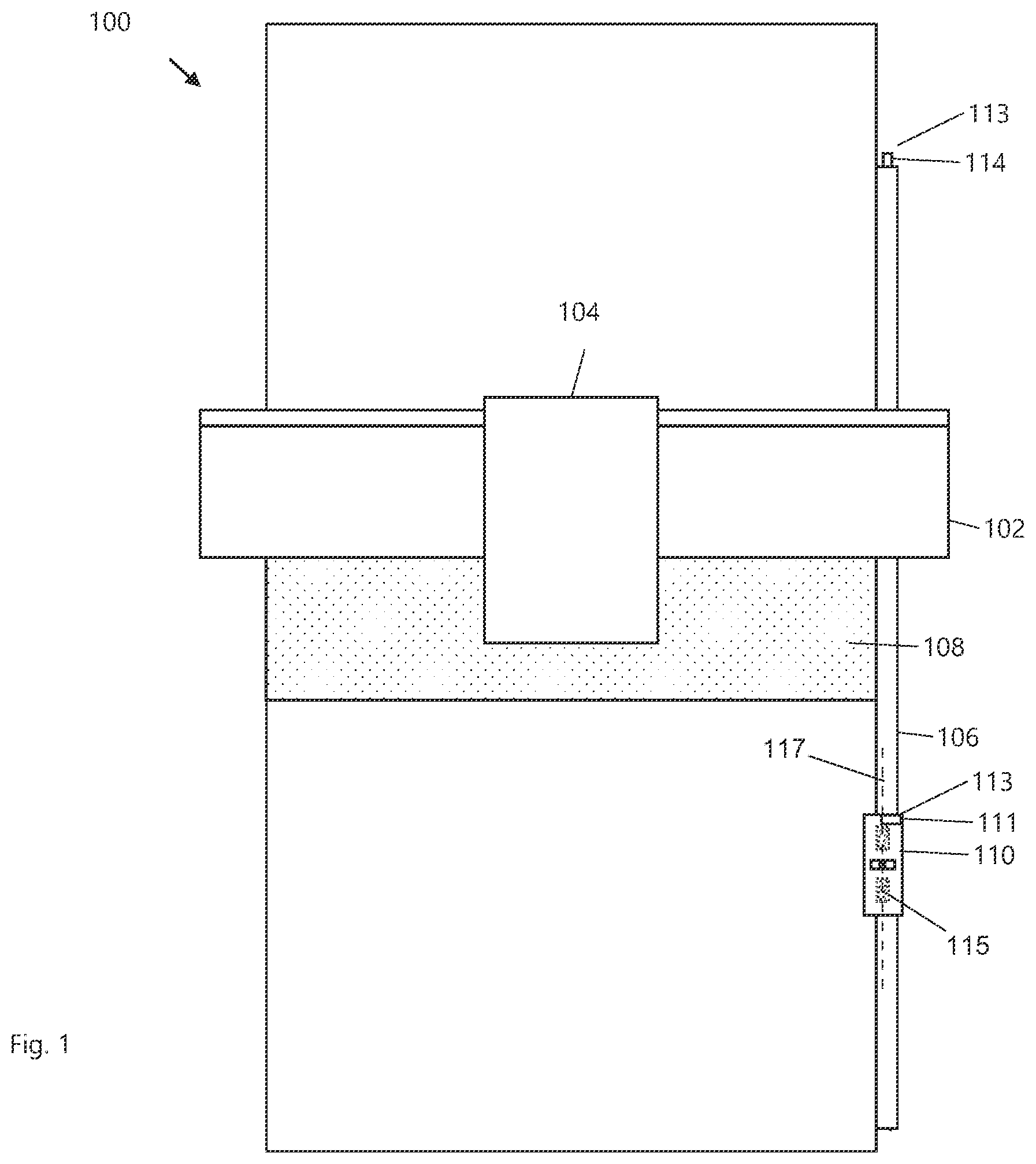Patent US12157270 Figure 1 – Substrate holder with linear slide mechanism