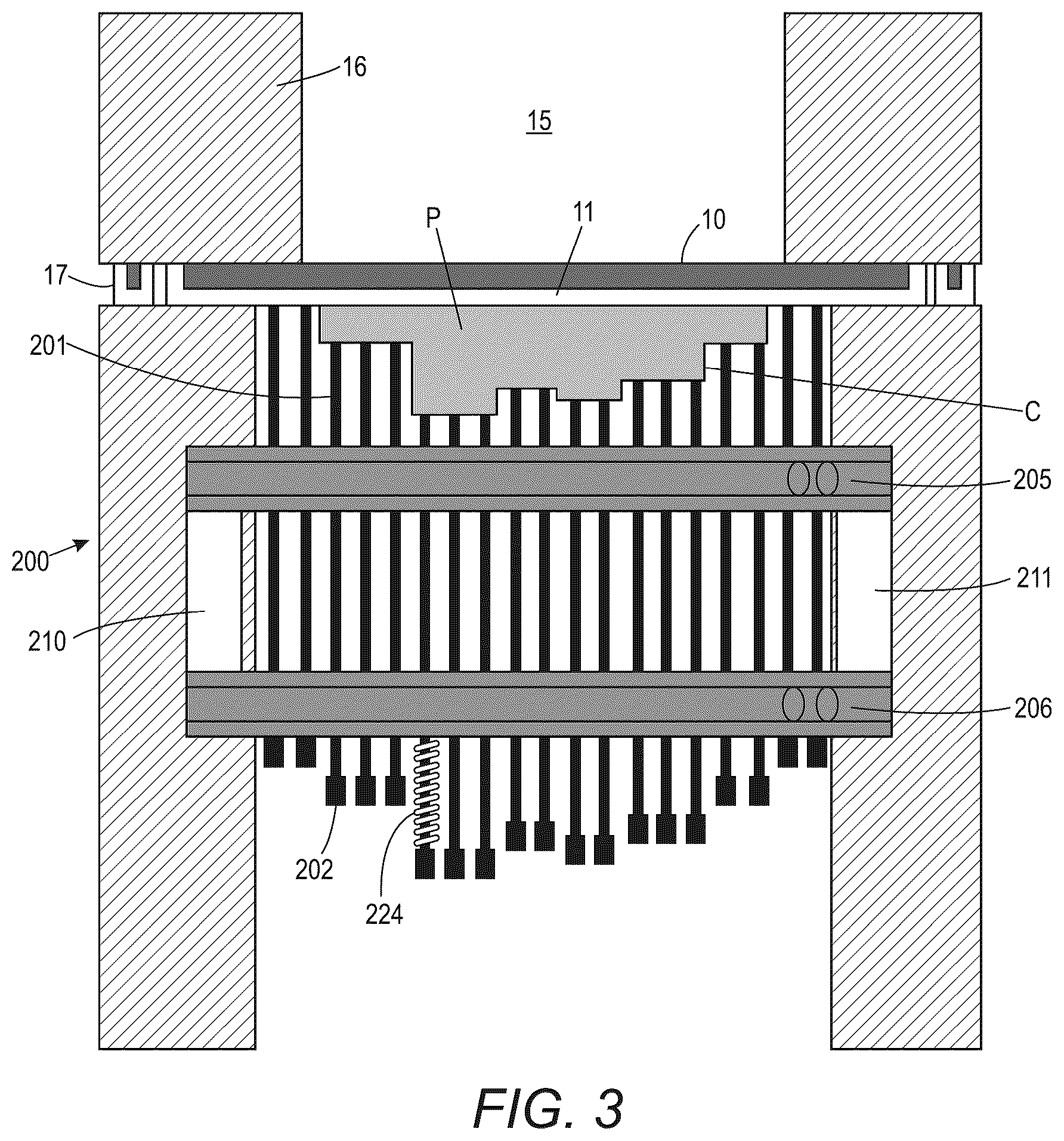 Patent US12157273 Figure 5 – Apparatus and method for supporting and extracting a build part formed in an additive manufacturing process